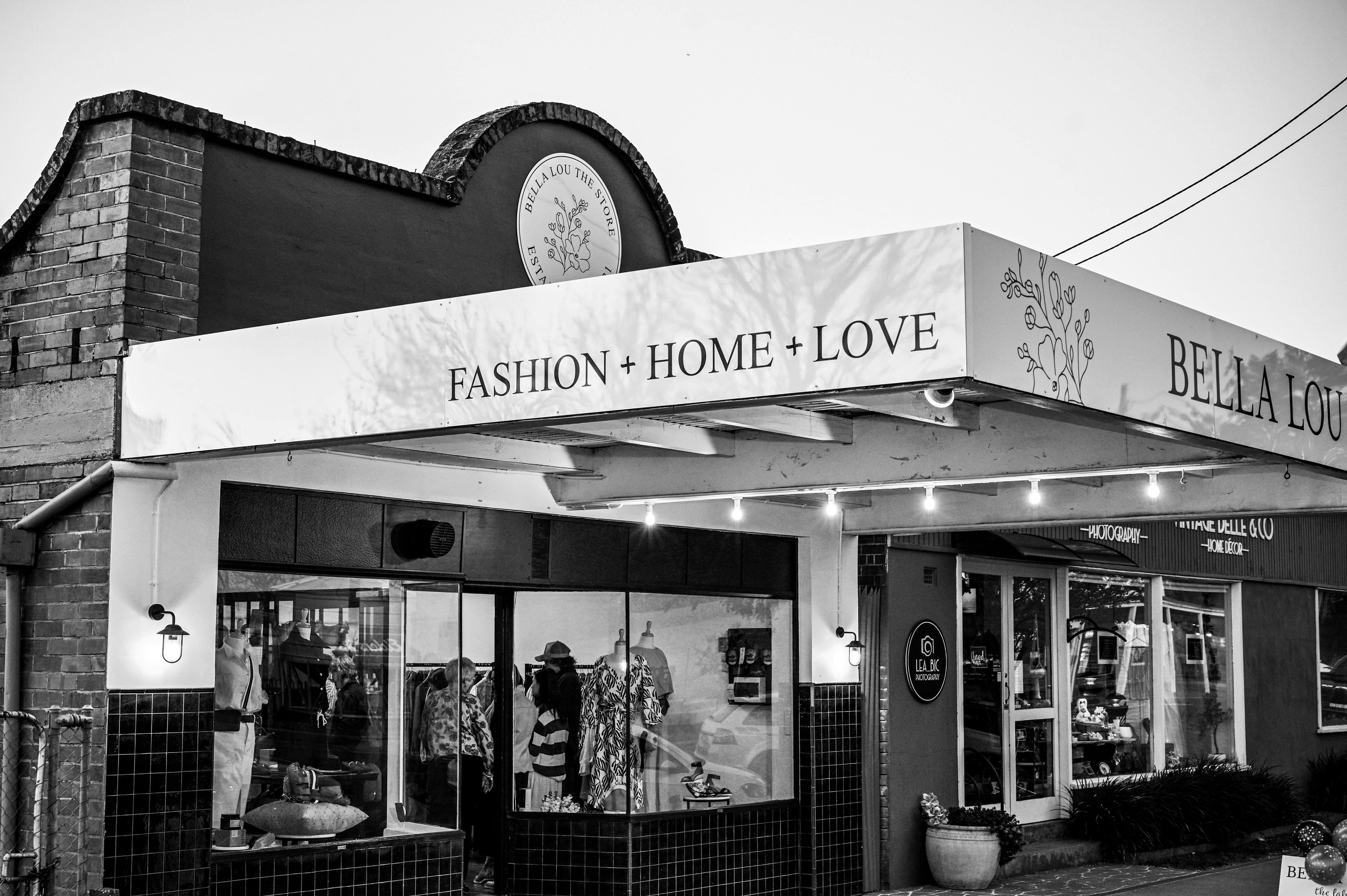 Outside of new Bella Lou Building