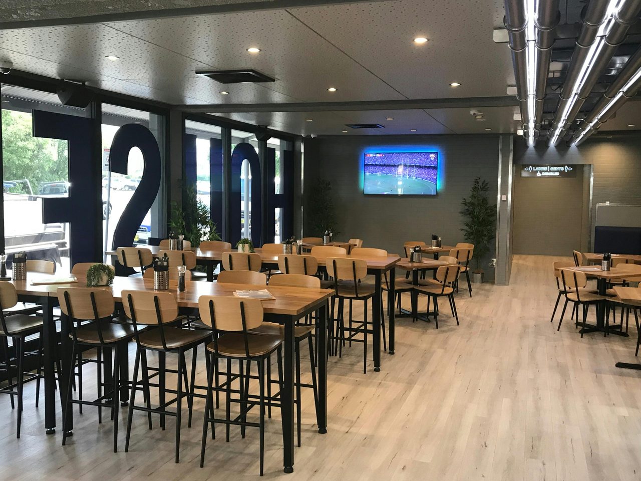Albury Brewhouse Modern TV screens