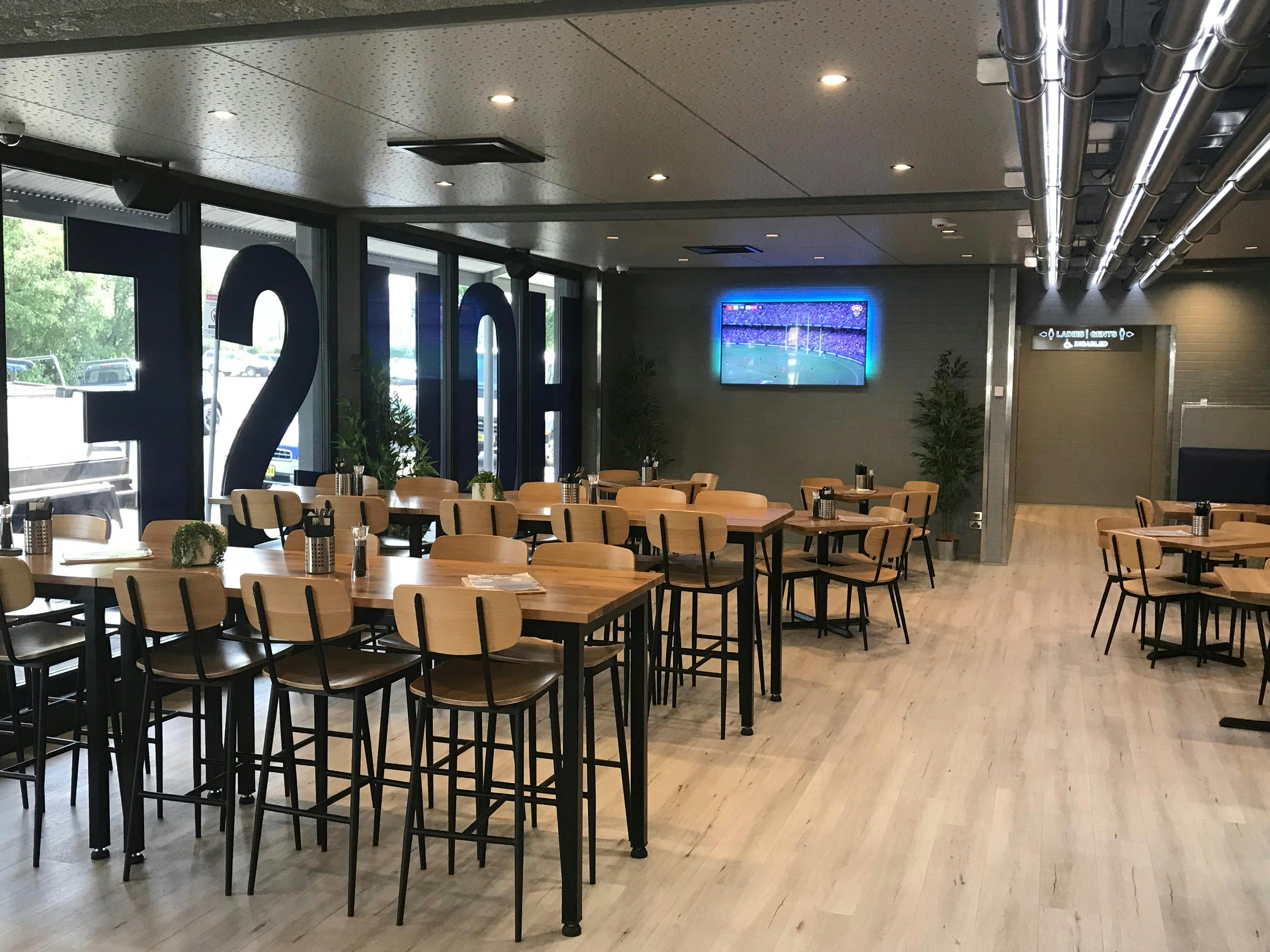 Albury Brewhouse Modern TV screens