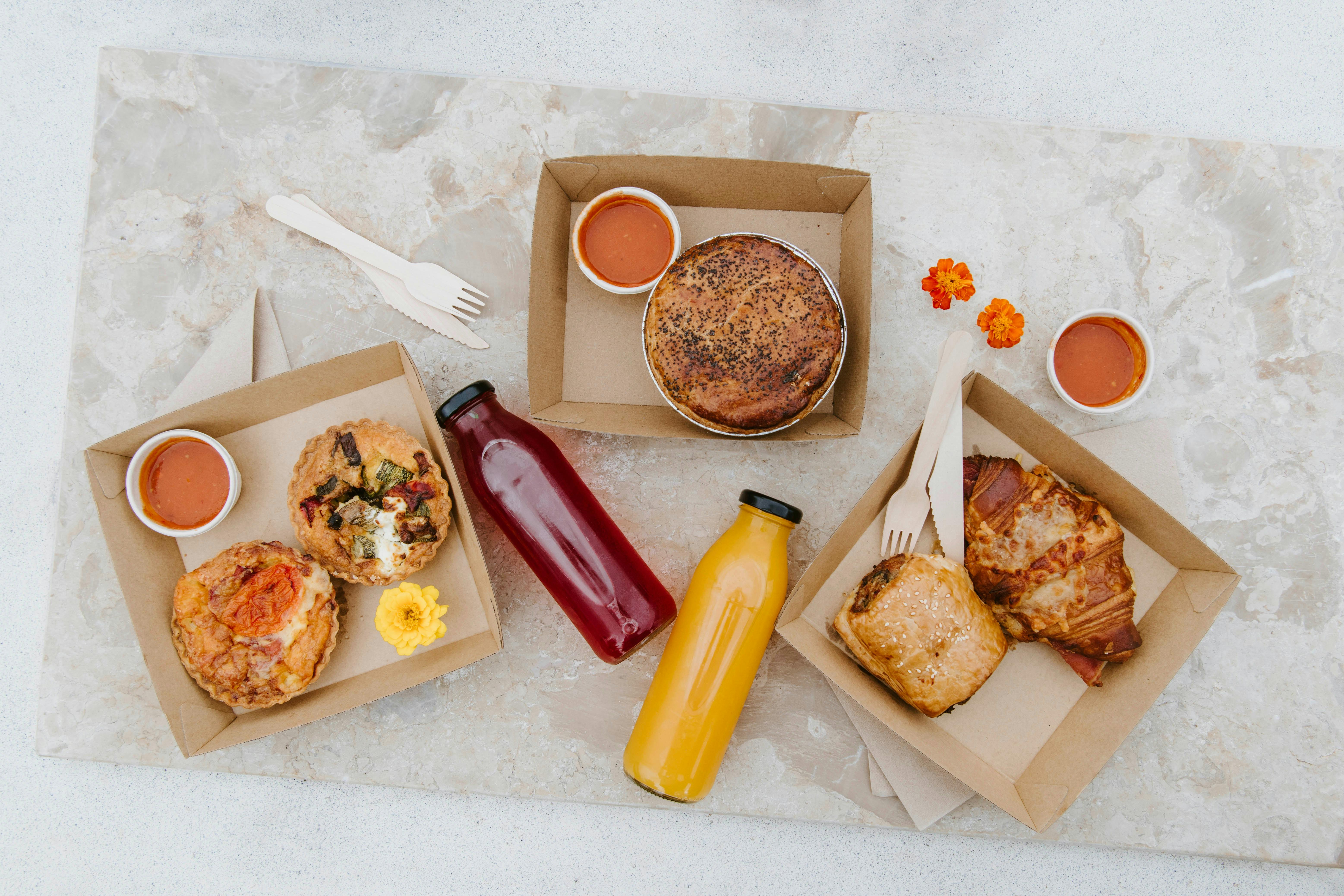 Savory Pastry Selection