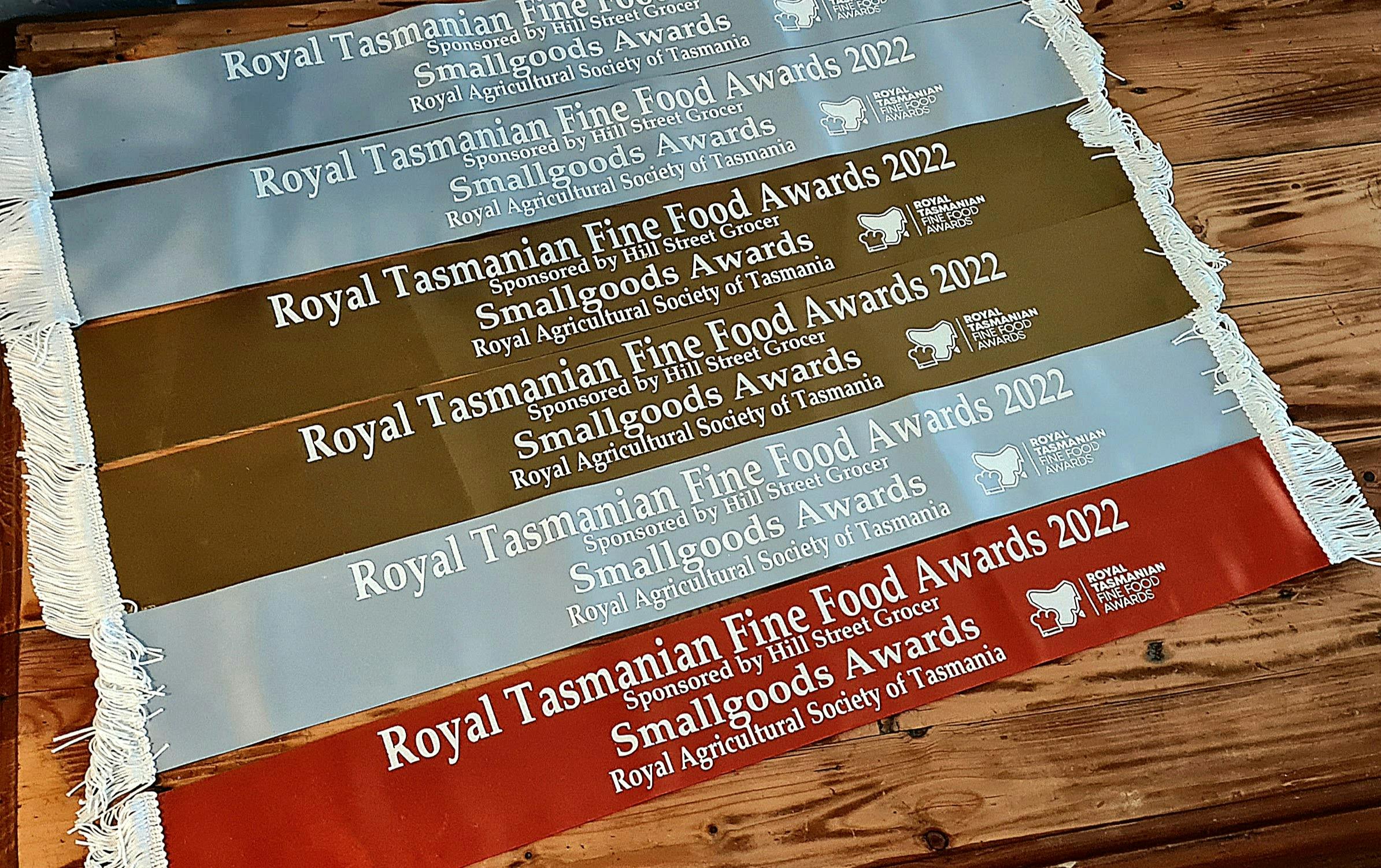 Multi awards at the Royal Tasmanian Fine Food Show 2022