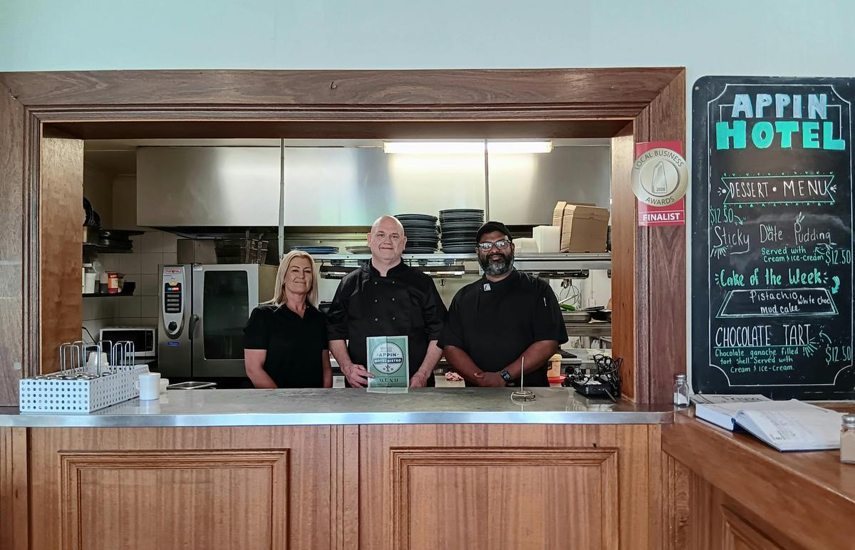 Staff at Appin Hotel Bistro