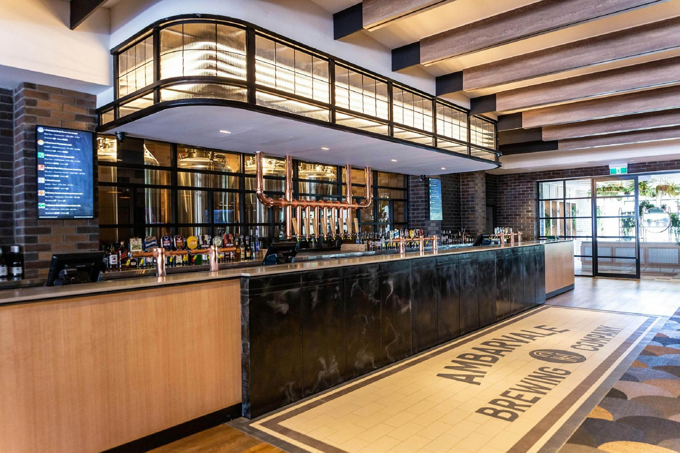 Bar at Ambarvale Brewing Co