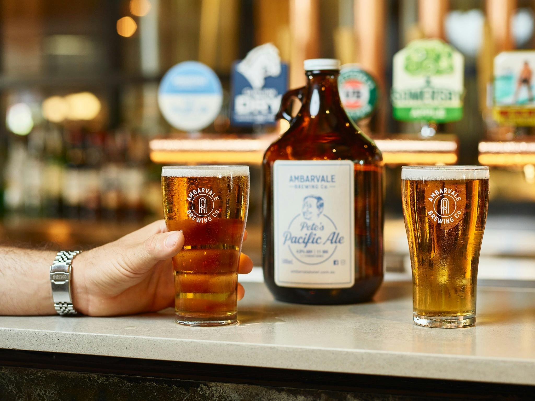 Beers from Ambarvale Brewing Co