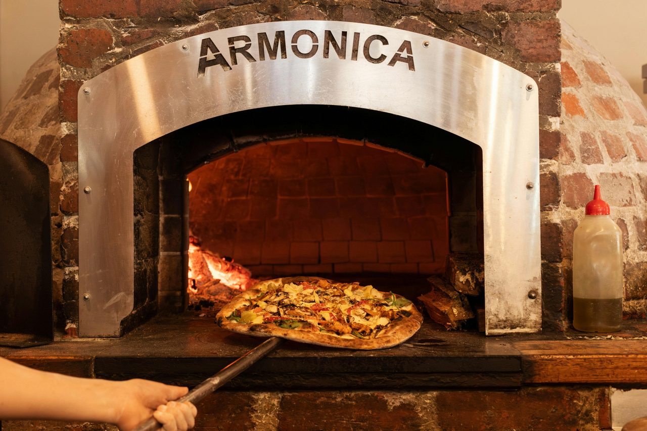 Woodfired pizza