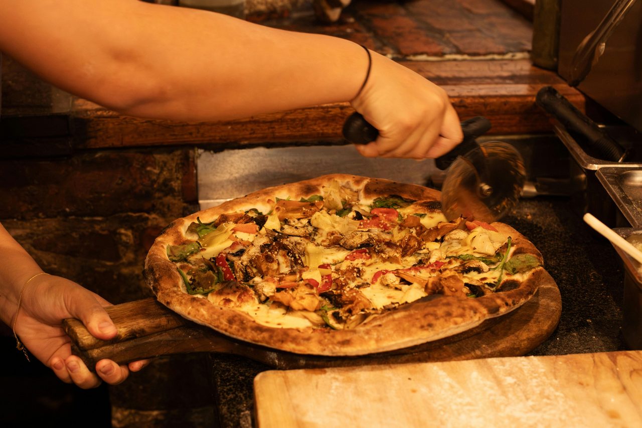 Woodfired pizza