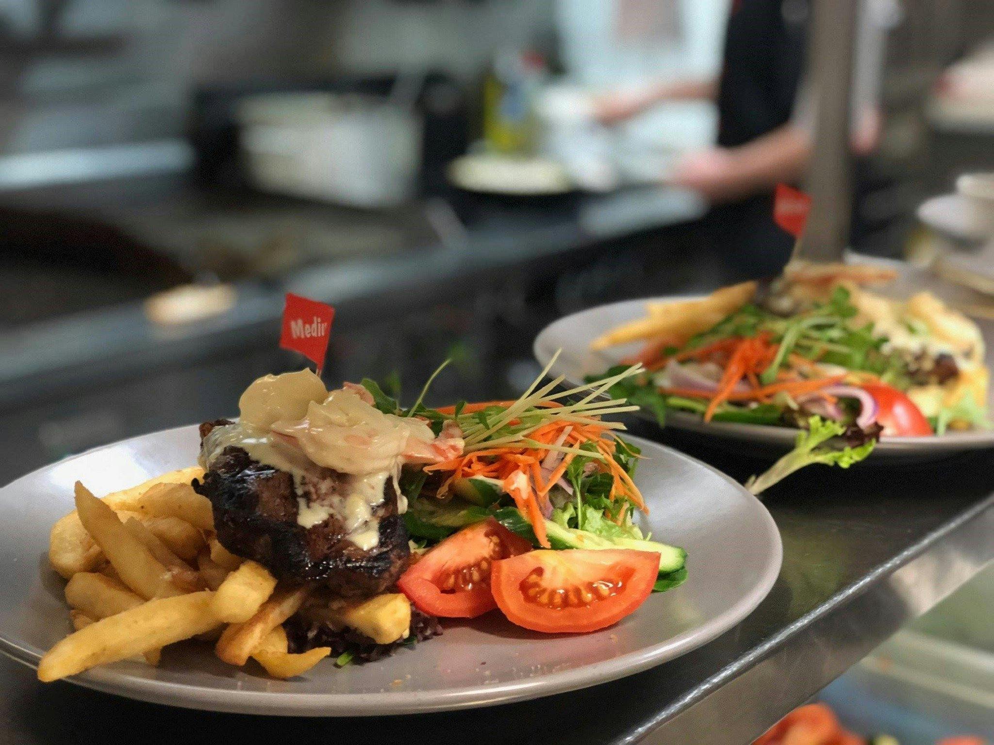 Yummy food at the Australia Hotel Cessnock