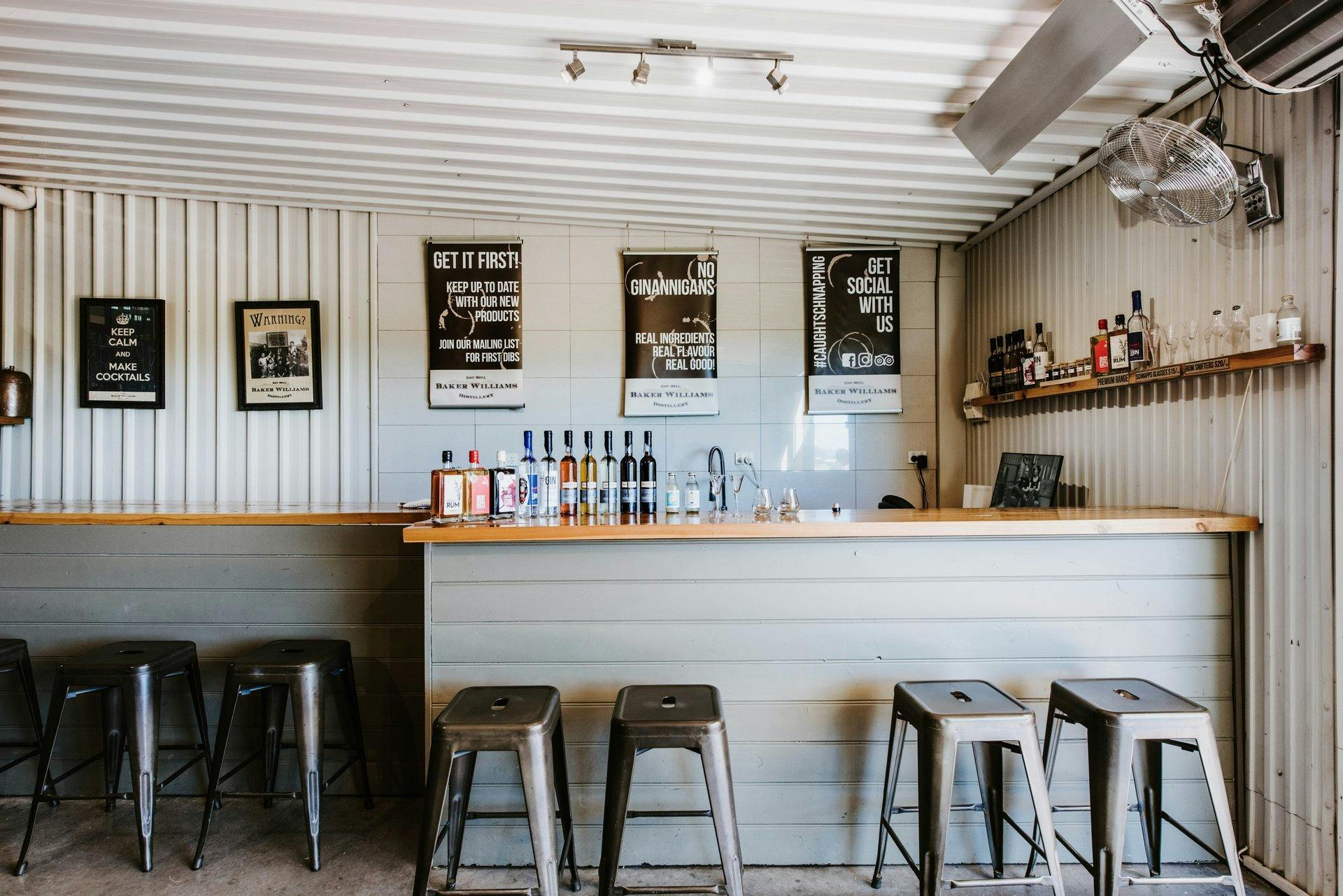 Our intimate cellar door