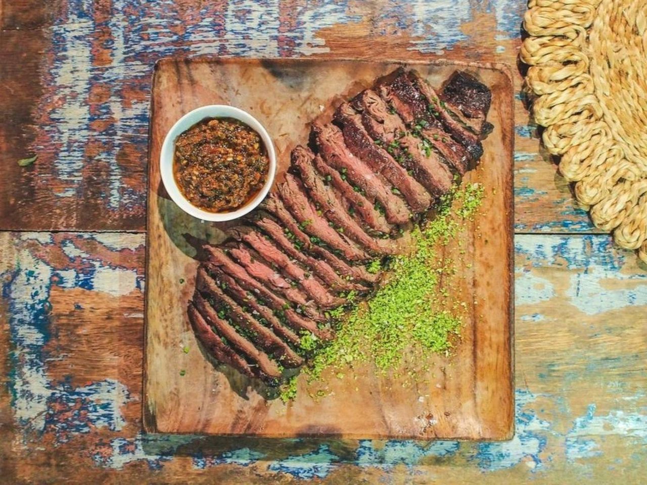 Fire-Roasted Flank