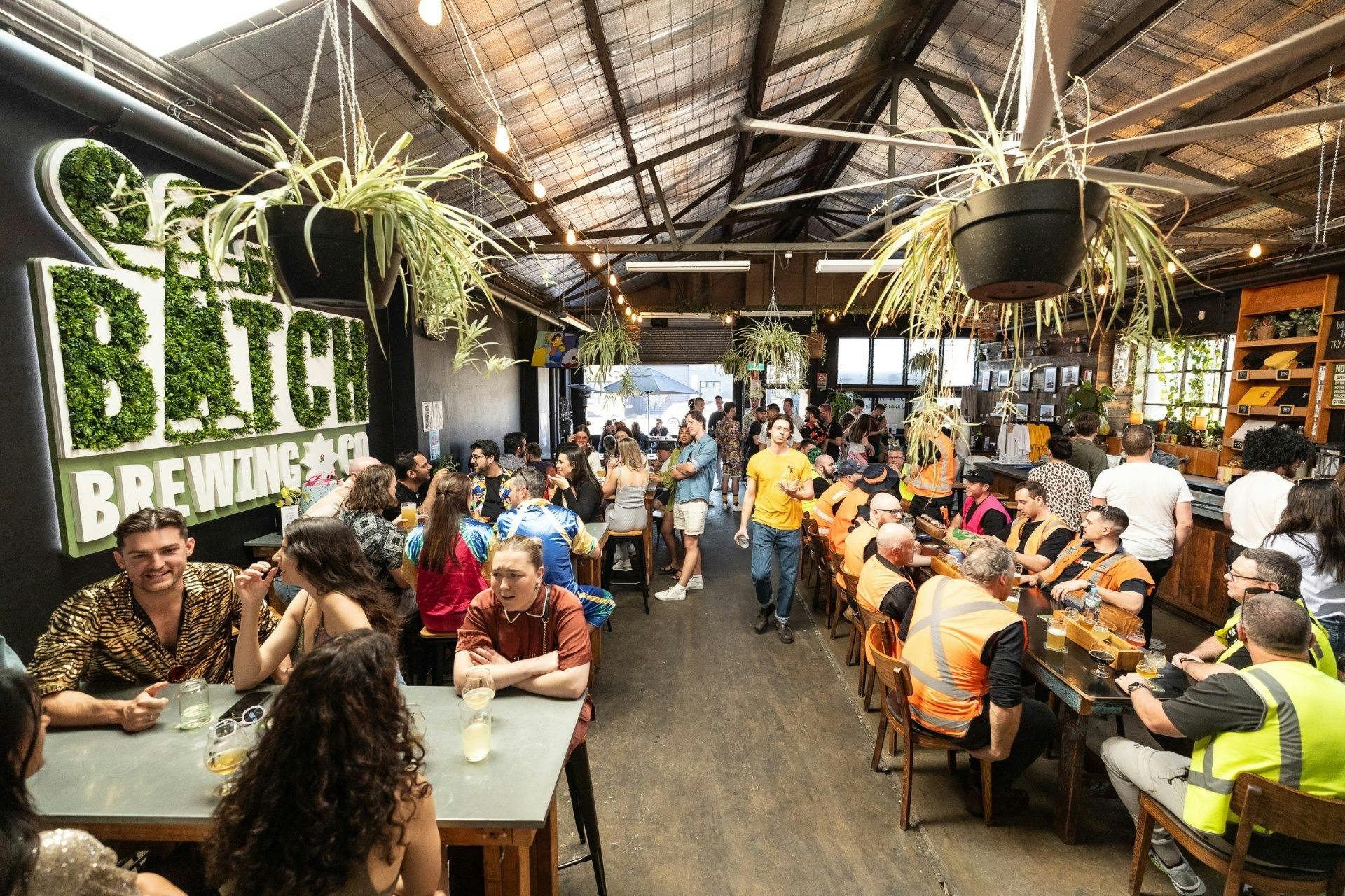 Inside Batch's popular brewery taproom