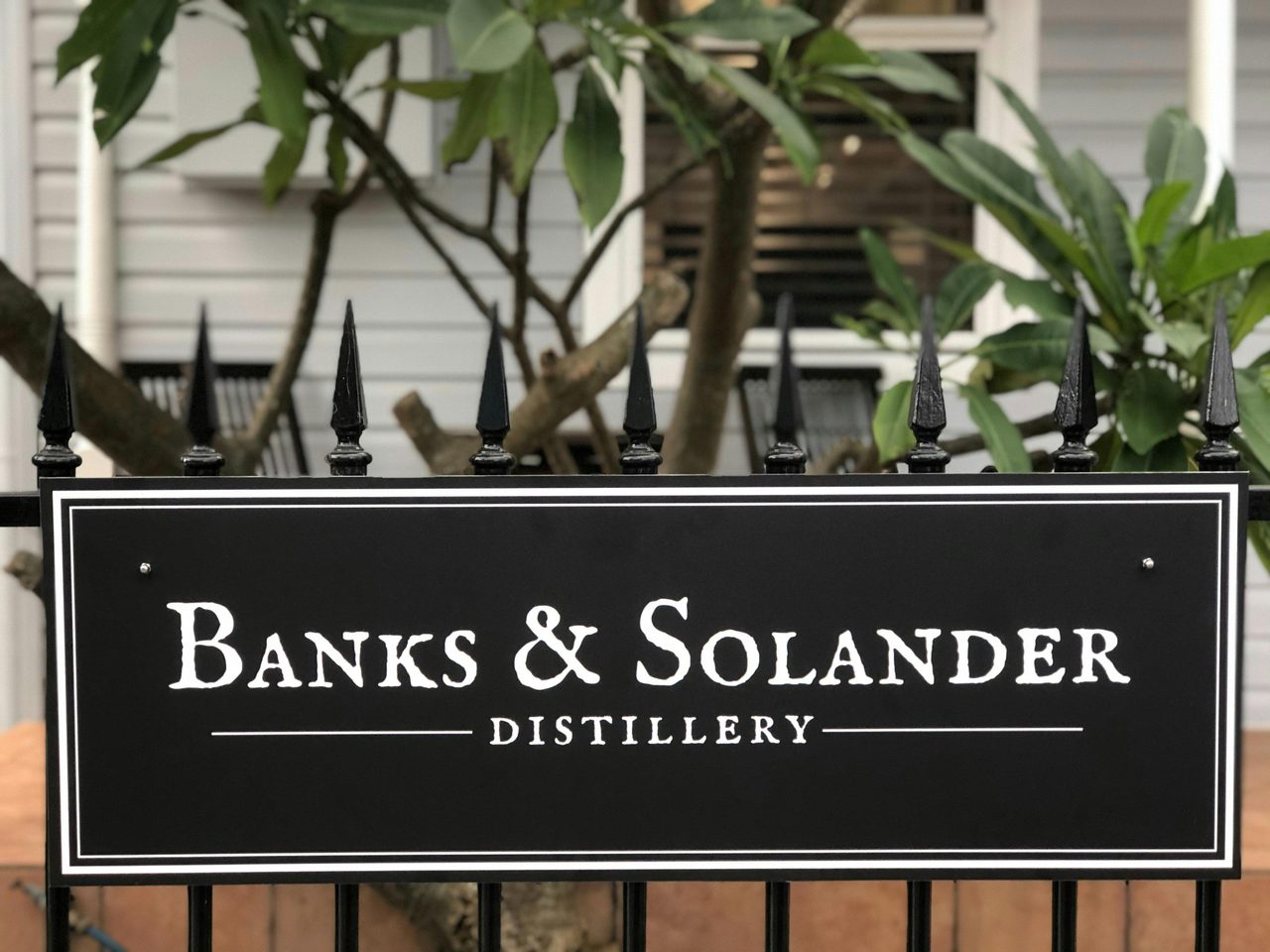 Banks and Solander Sign