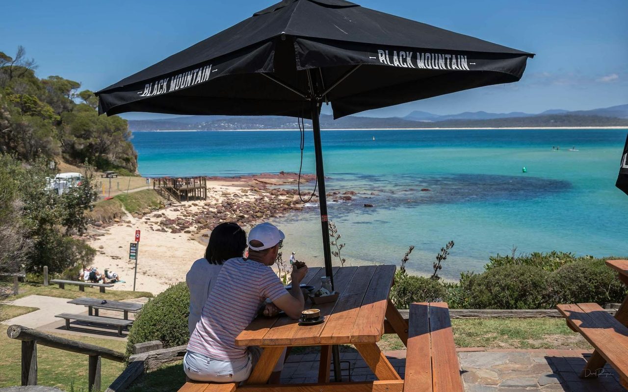 Bar Beach Kiosk has a special outlook
