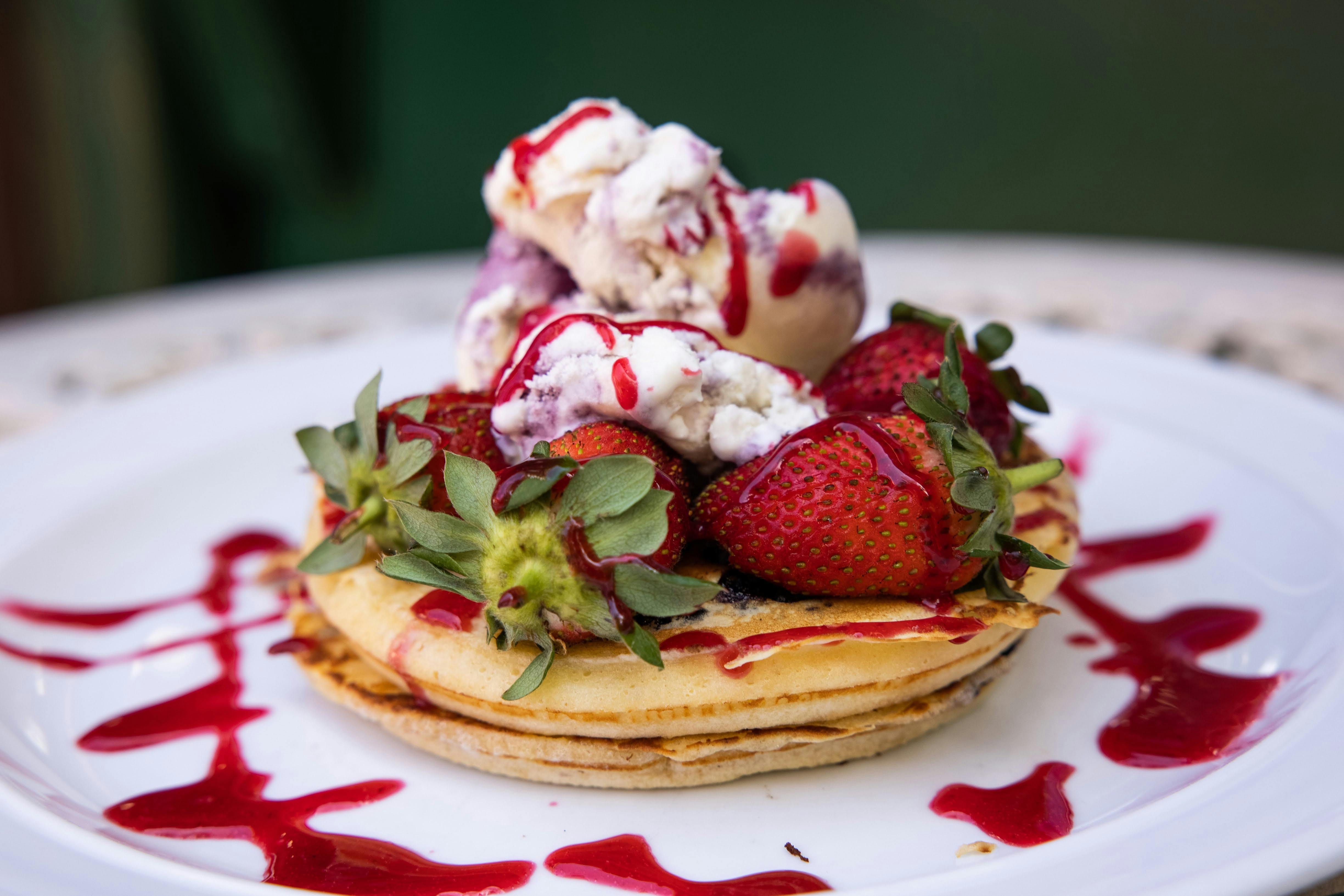 Berry Heaven Pancake Stack