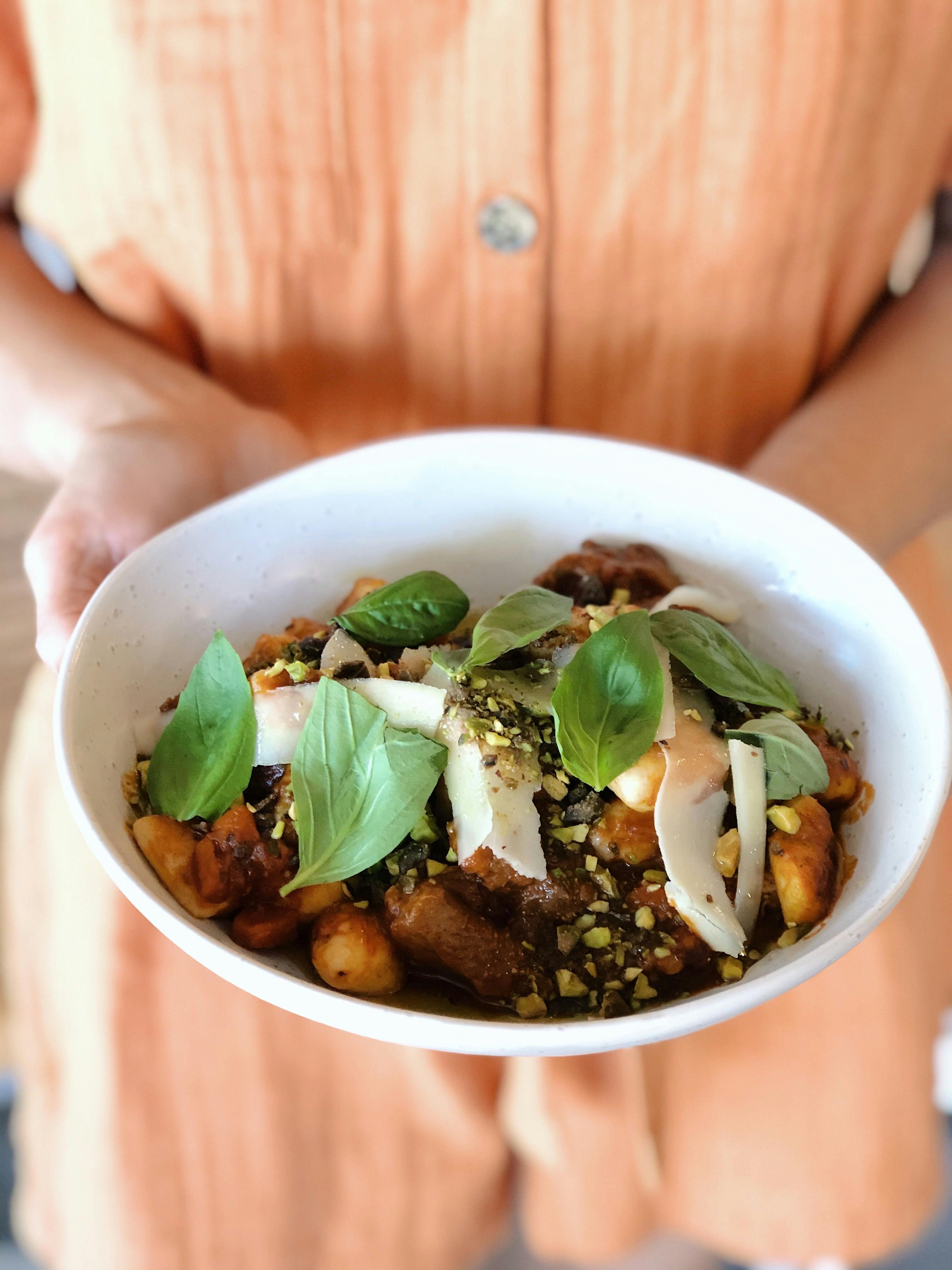 Our house made gnocchi and veal ragu