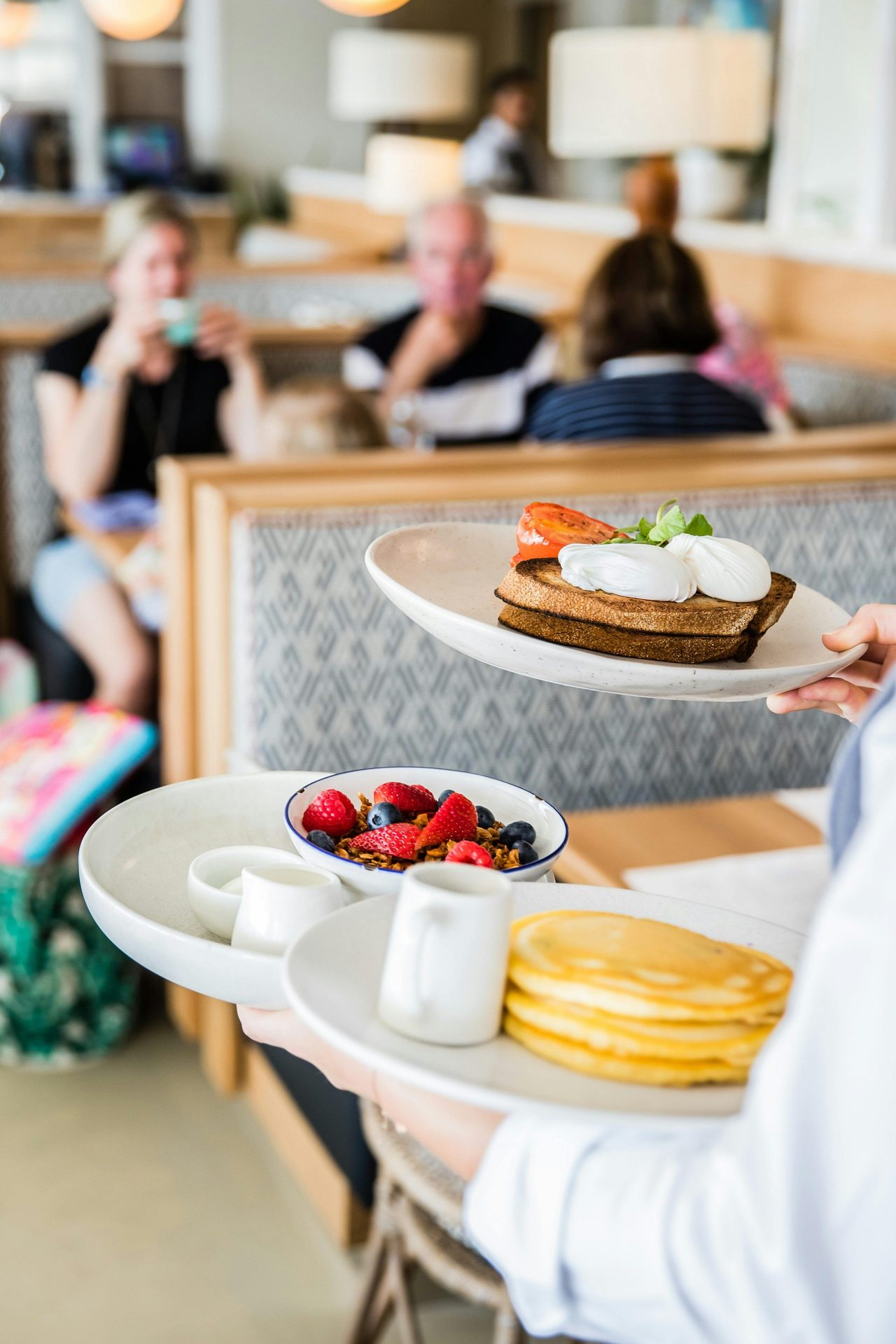 Bathers' breakfast