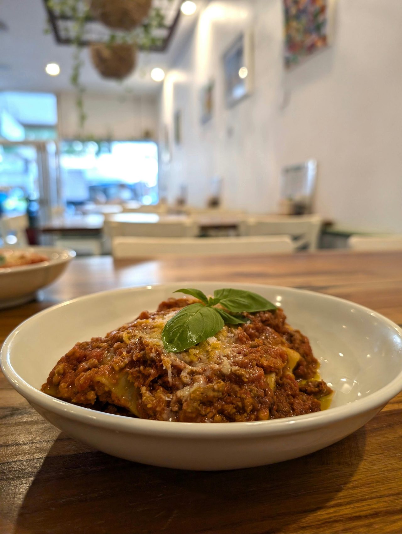 Authentic lasagna