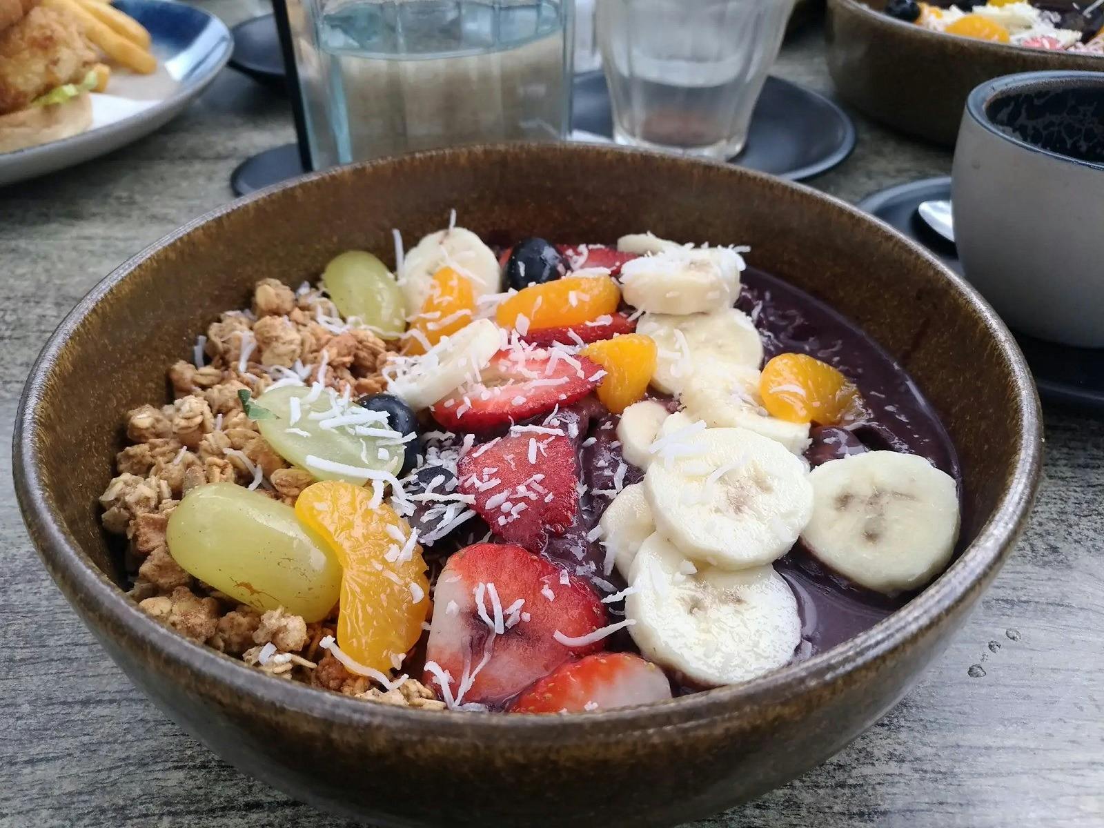 Acai bowl with fruits