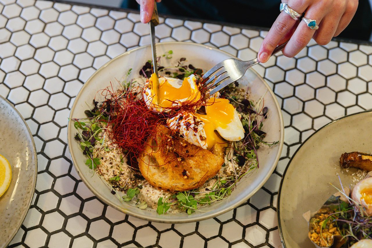 All Day Turkish Eggs Menu Item