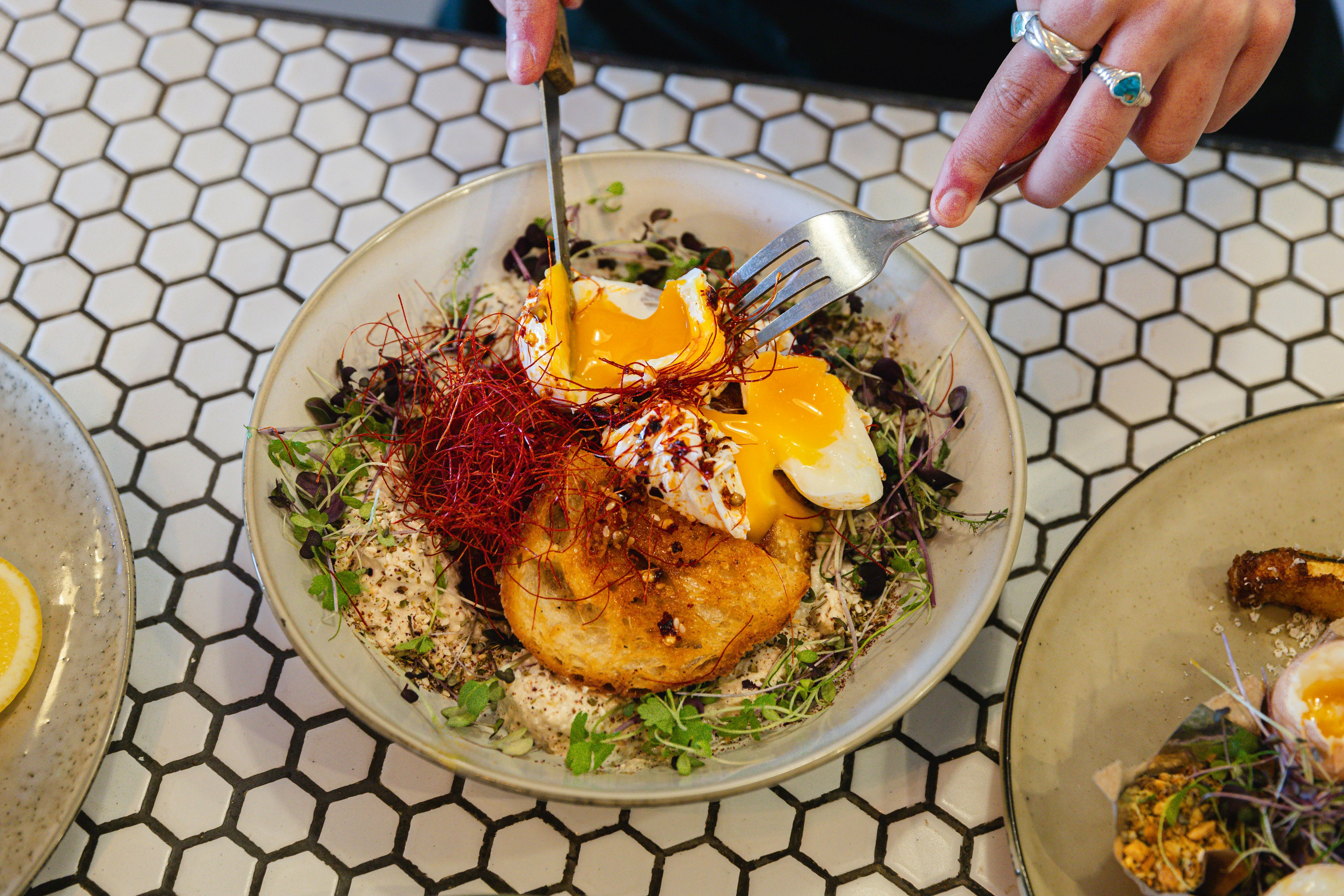 All Day Turkish Eggs Menu Item