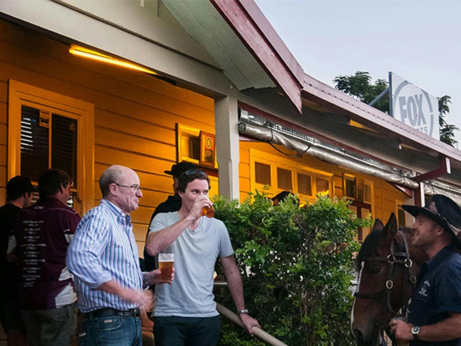 Enjoy a beer and a yarn at the Beechwood Hotel