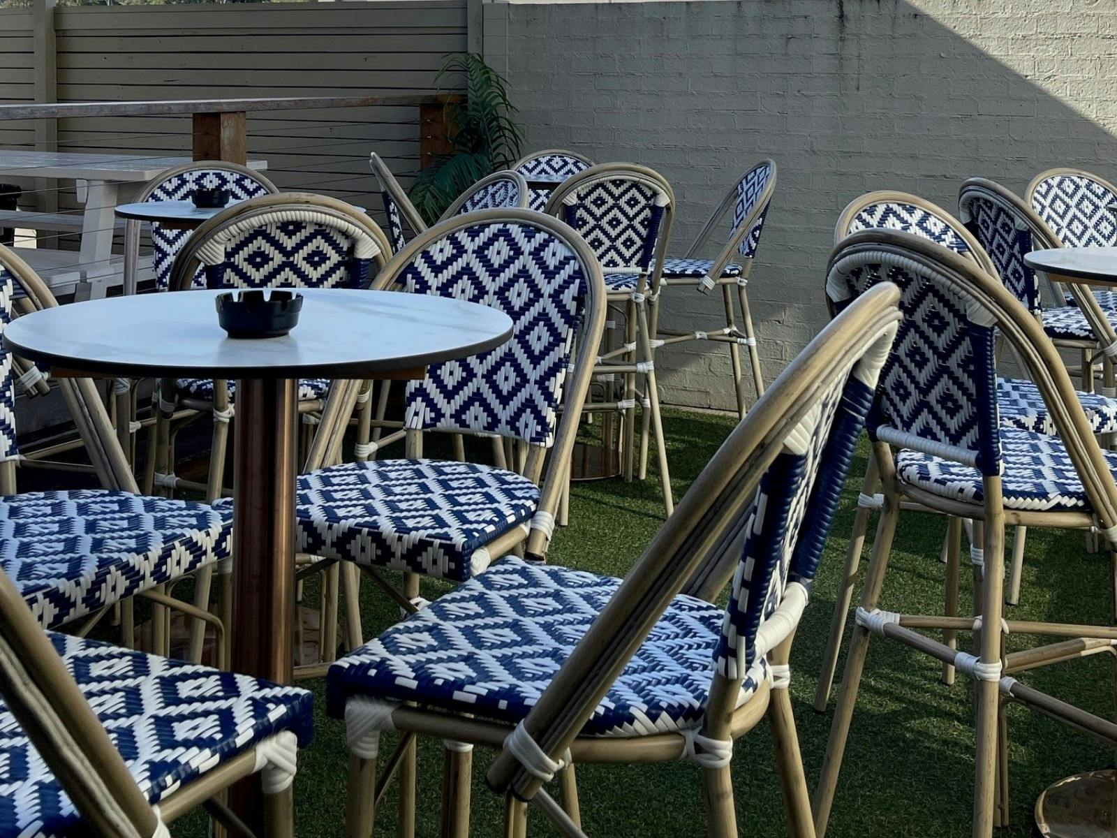 Outdoor Seating at Berkeley Hotel