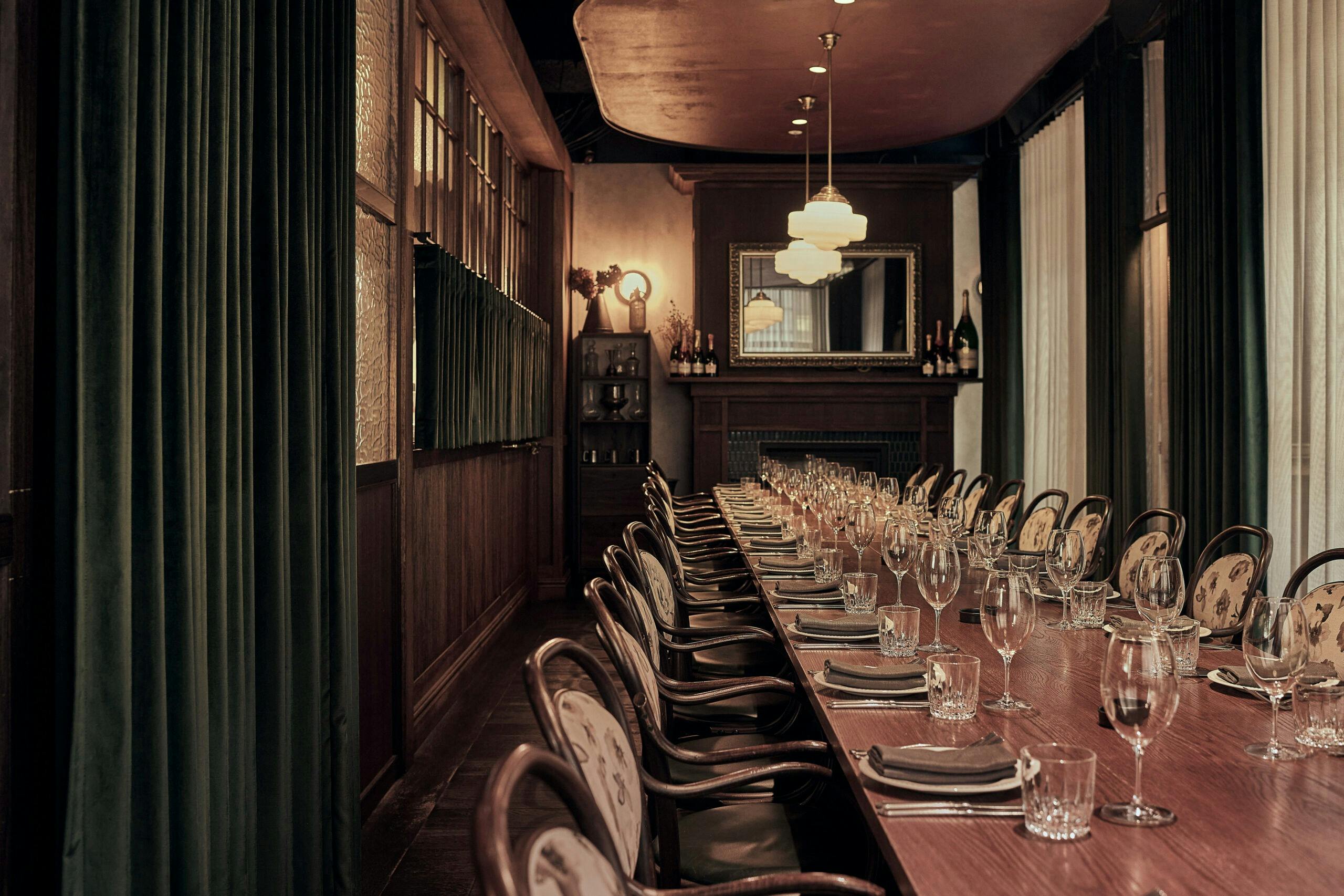 Private Dining Room At Bopp & Tone