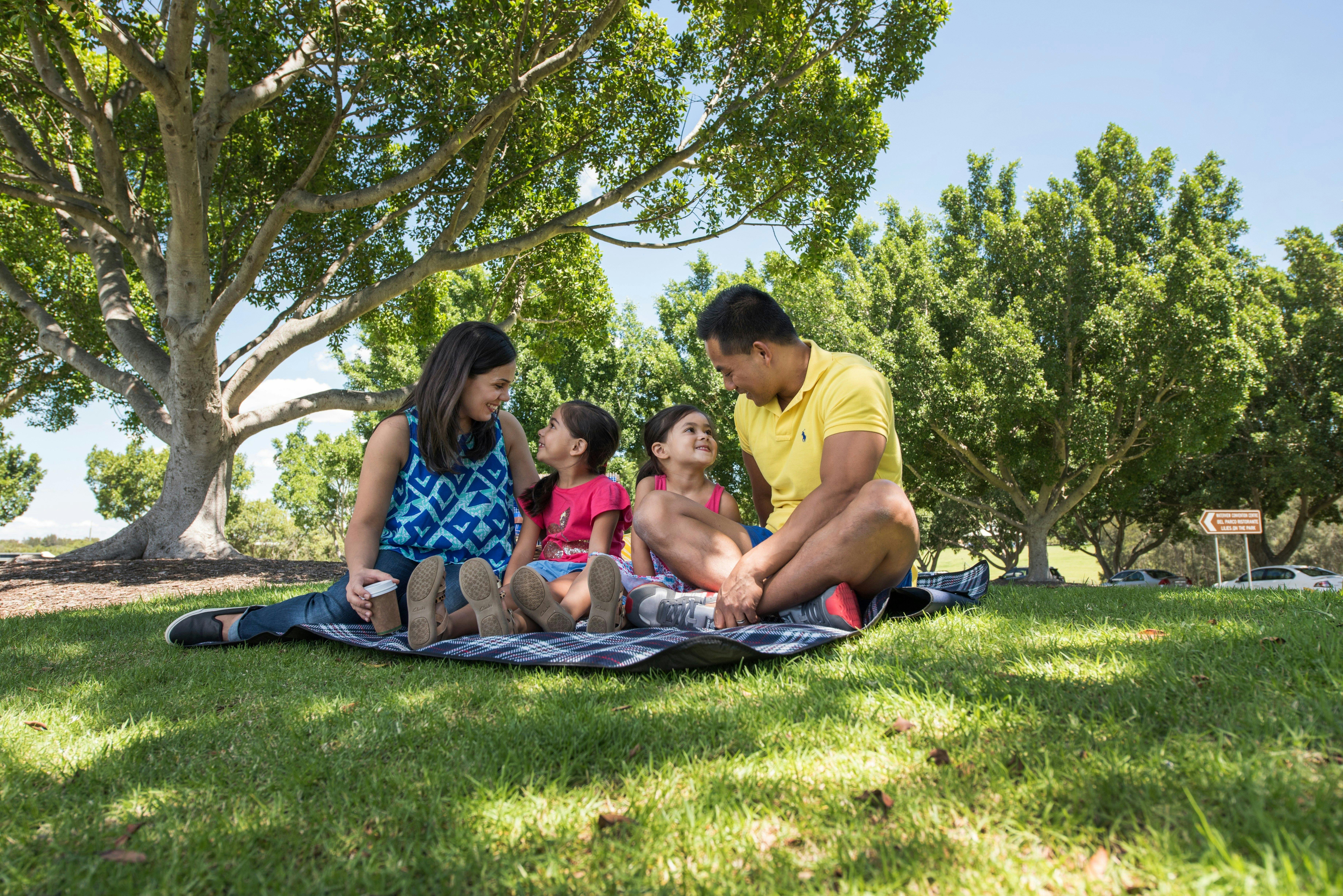 Enjoy a picnic at Bicentennial Park