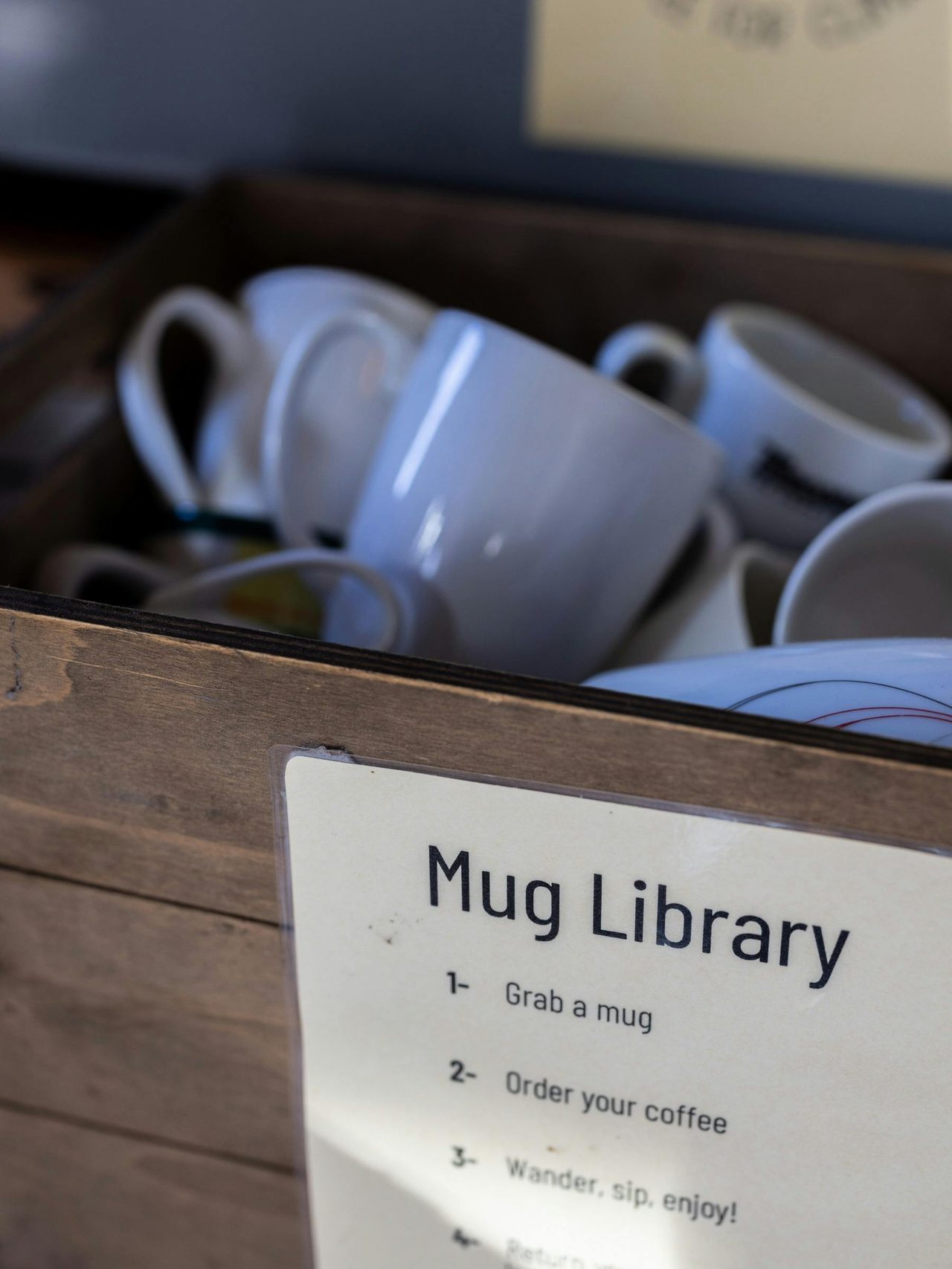 Mug Library at the Bowerhouse