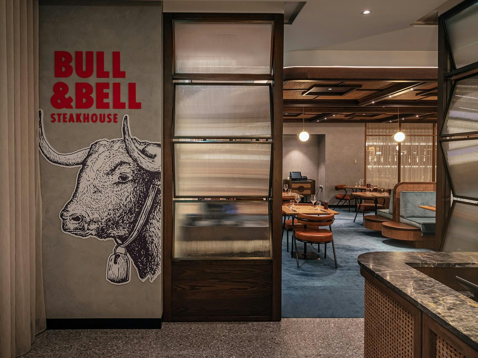 Bull & Bell Restaurant Entrance
