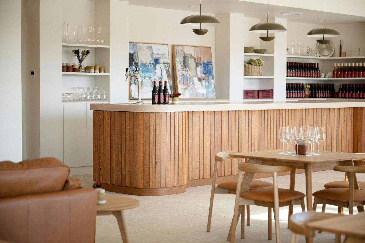 Canobolas Wines Cellar Door Bench