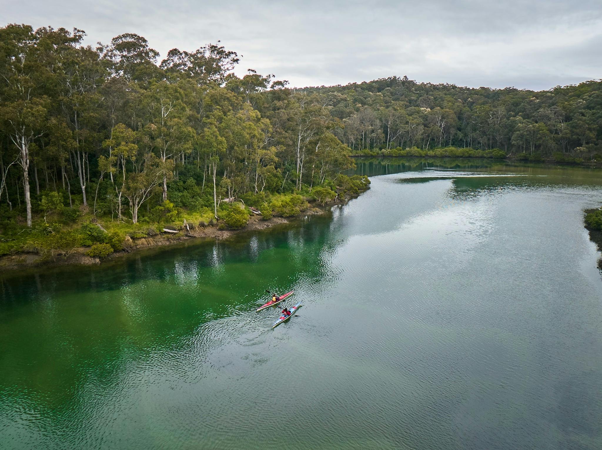 Navigate Expeditions kayak tour, Bermagui River