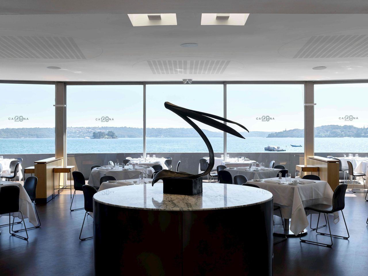Panoramic views from every table