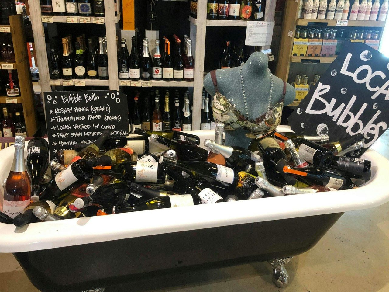 Local Bubbles Bath