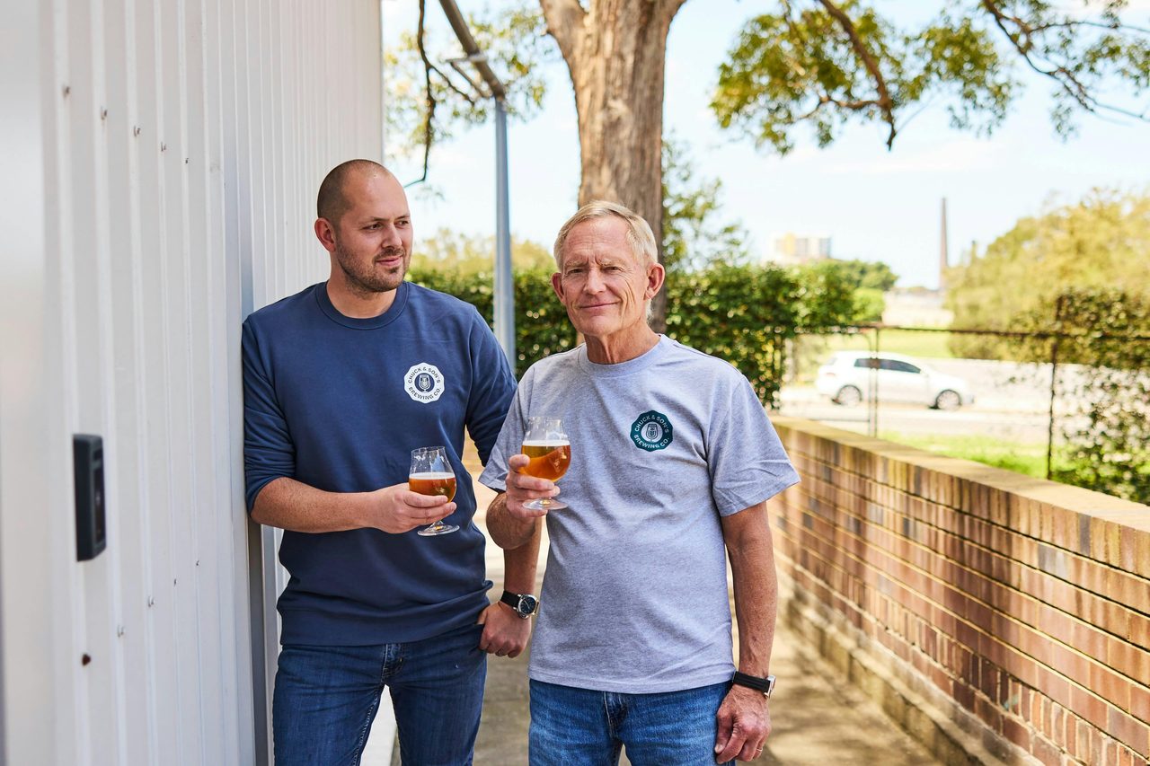 Scott and Chuck Hahn