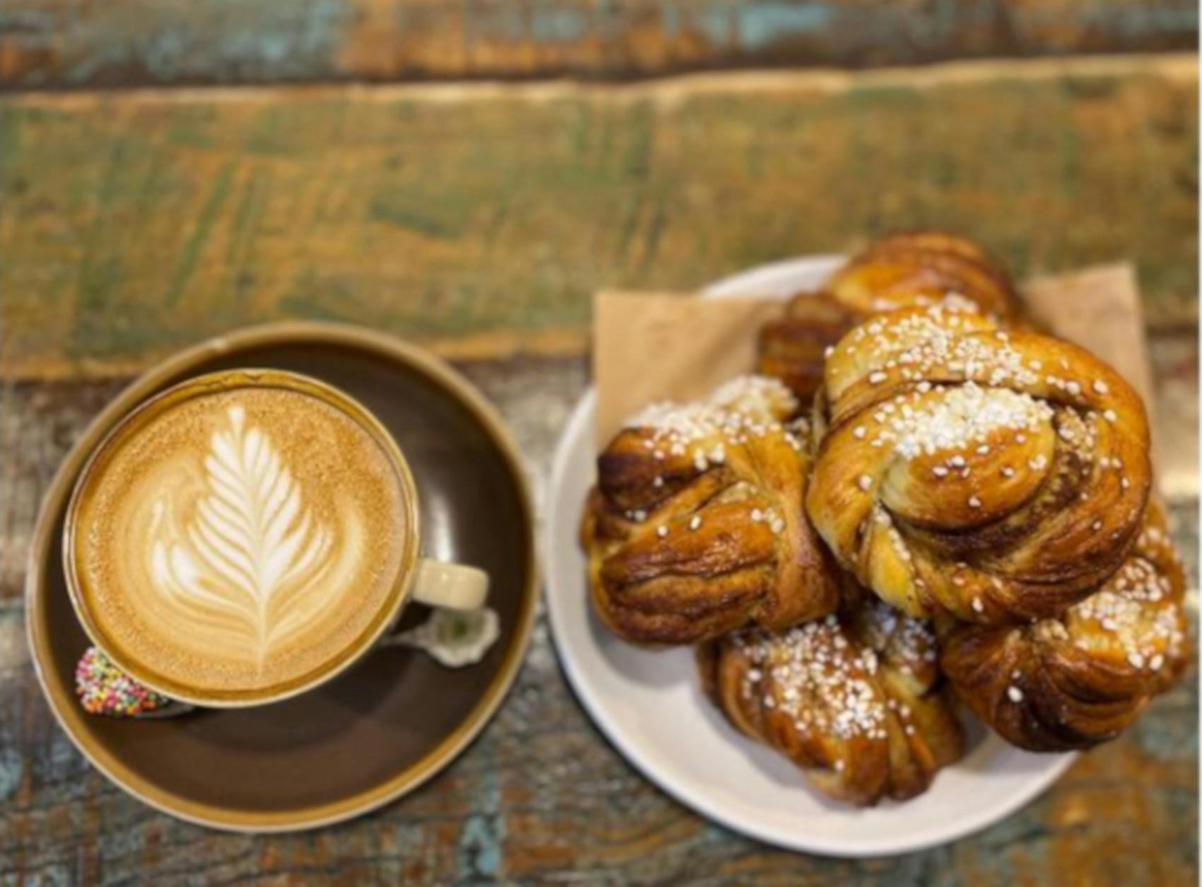 Coffee and Cinnamon Scrolls