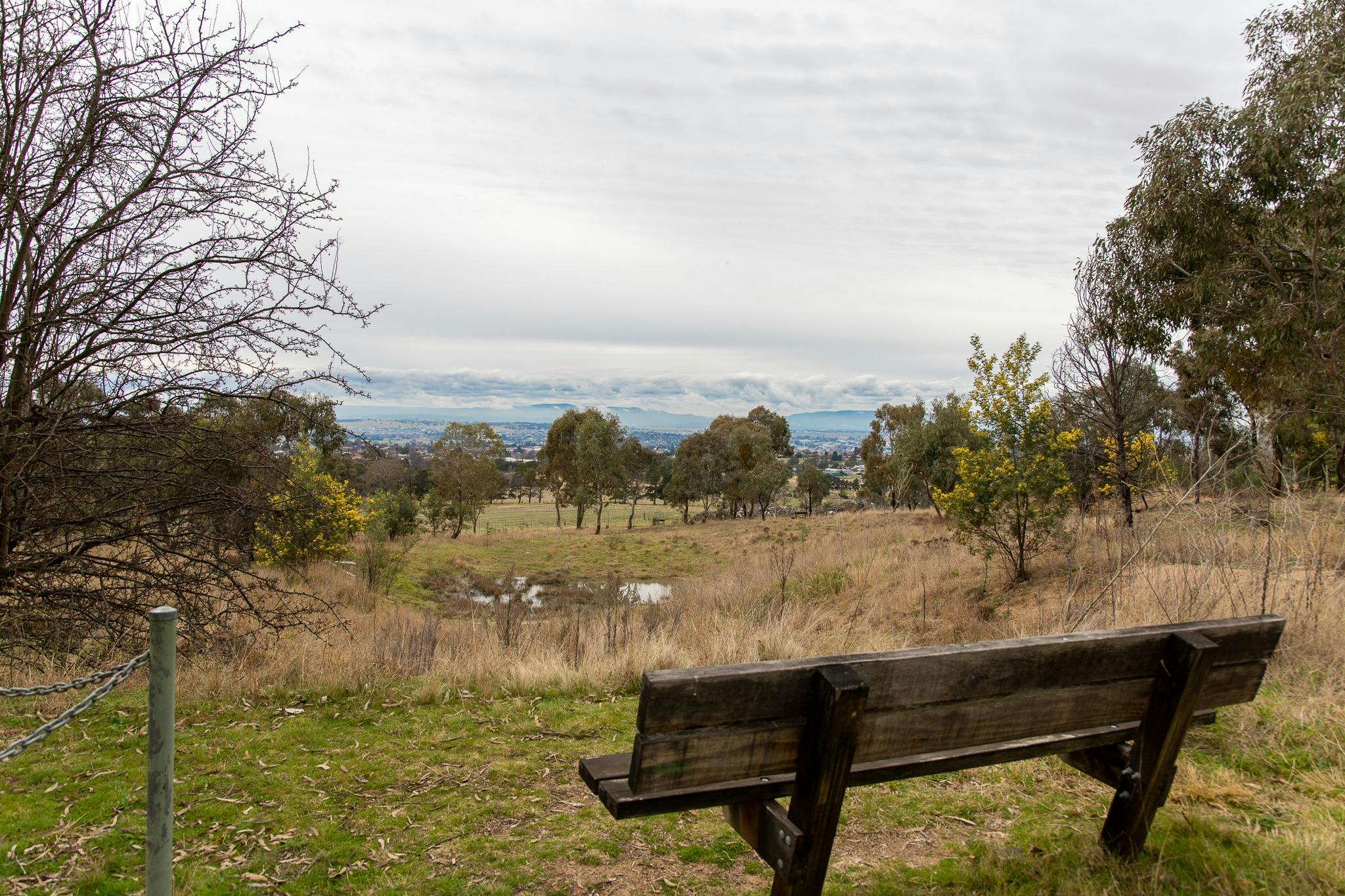 Rest point at Boundary Road Reserve