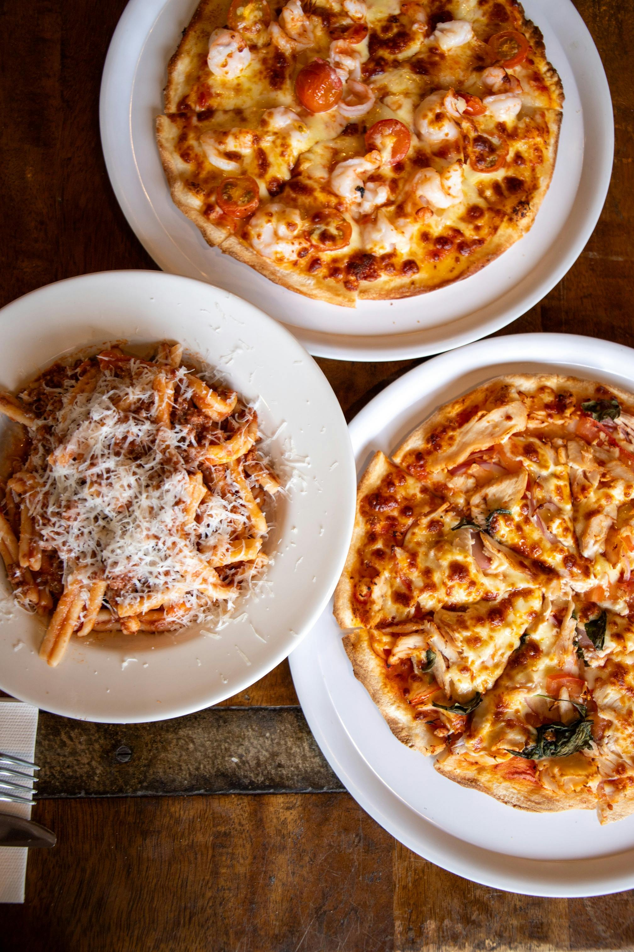 Dine in pizza & pasta