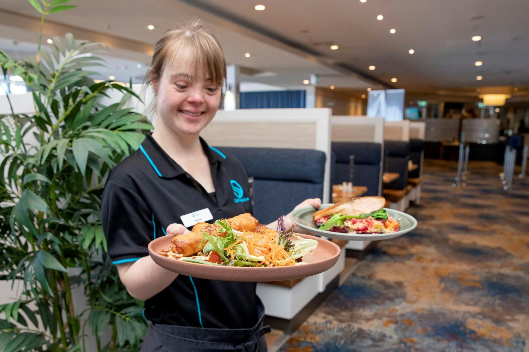 You will always have friendly service at Club Sapphire