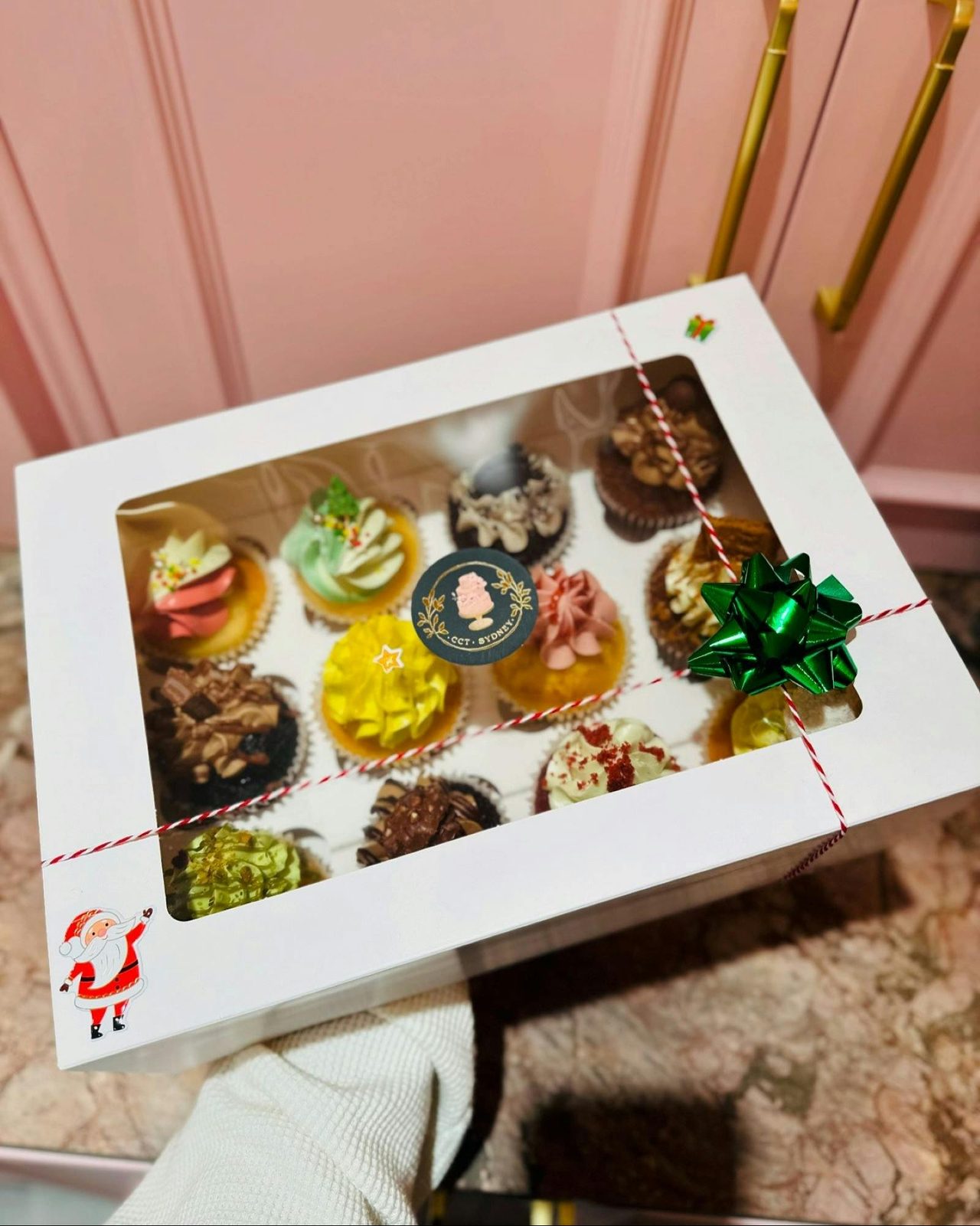 Box of cupcakes