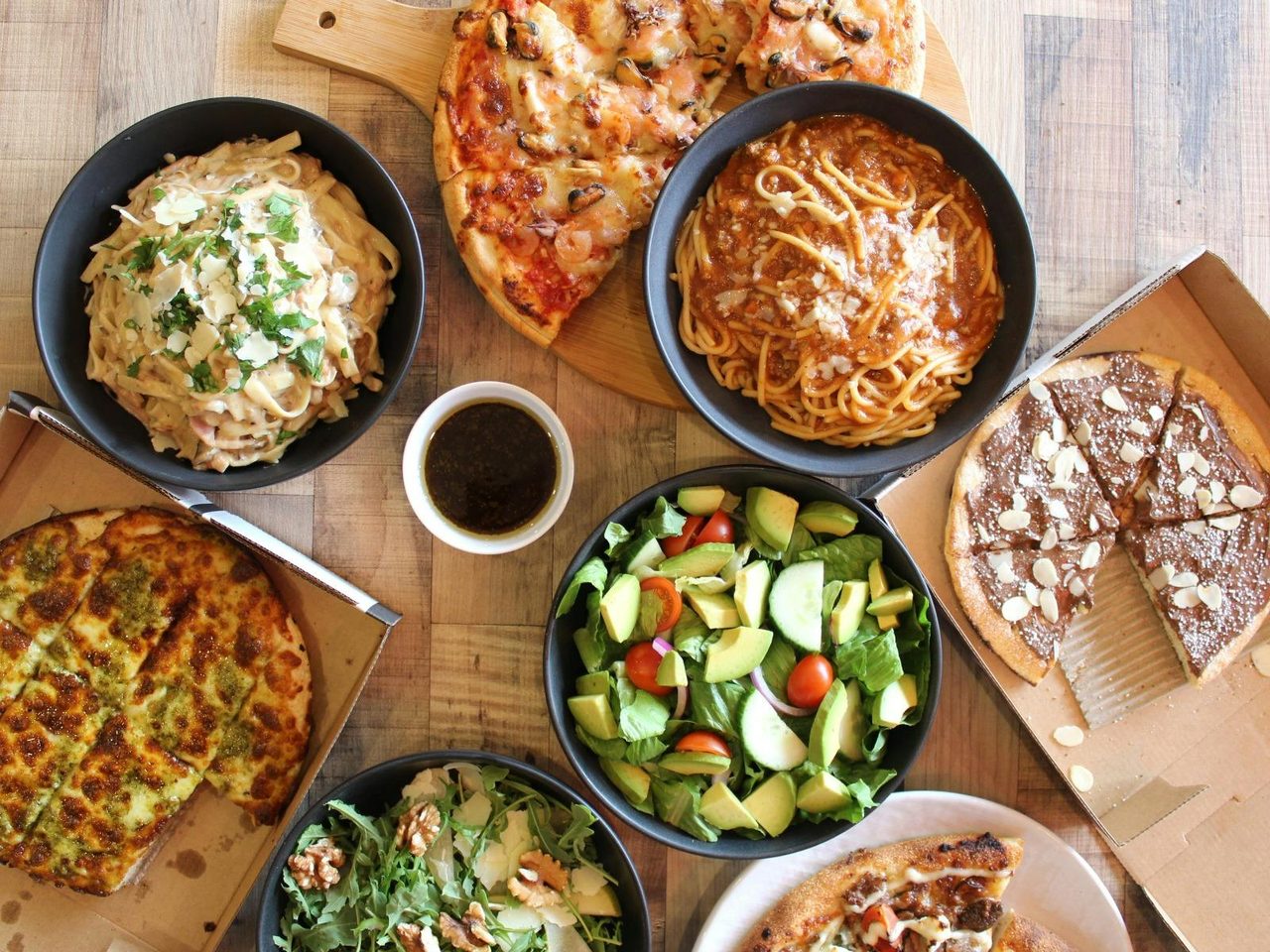 Wide range of Delicious foods