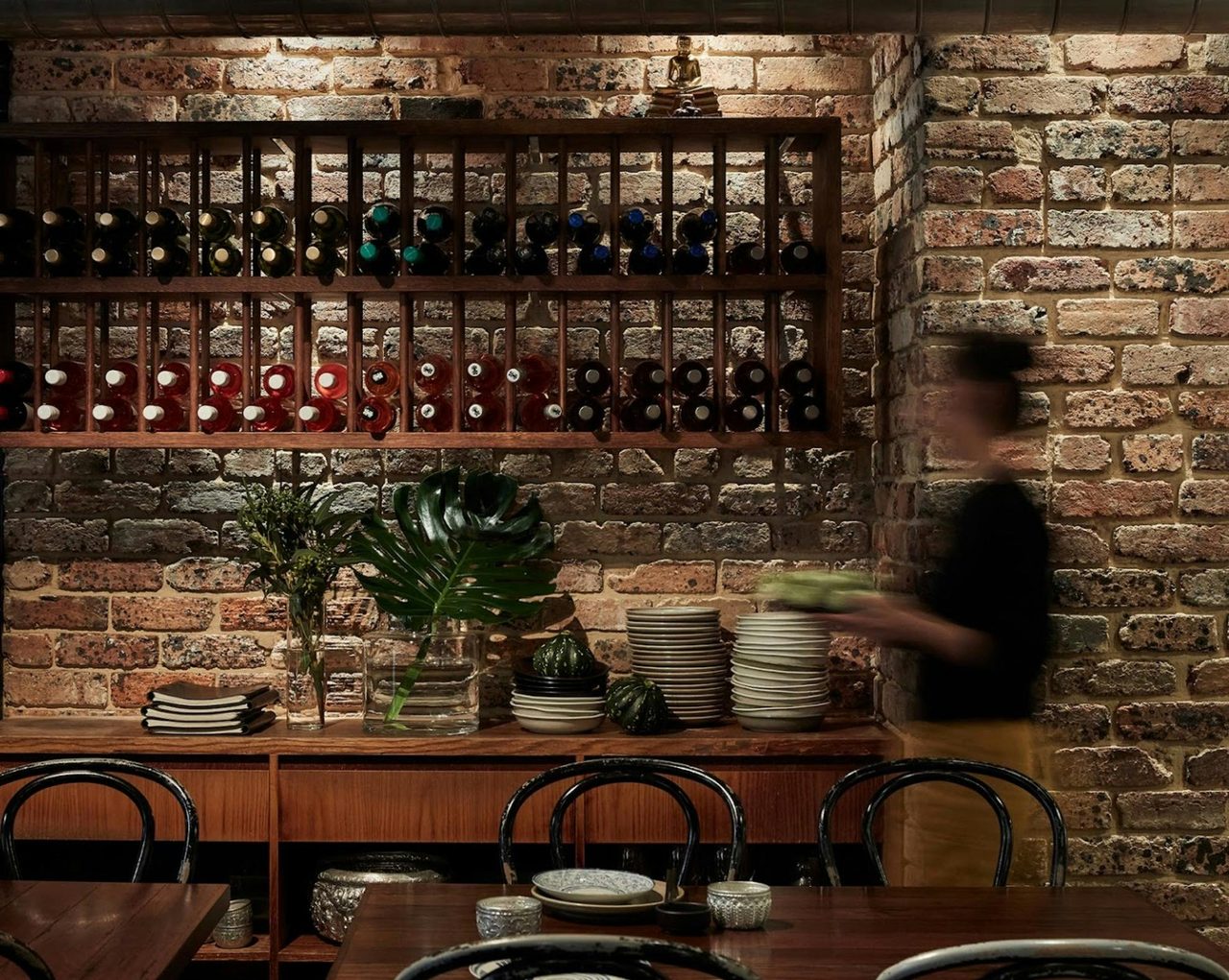 Our wine shelf