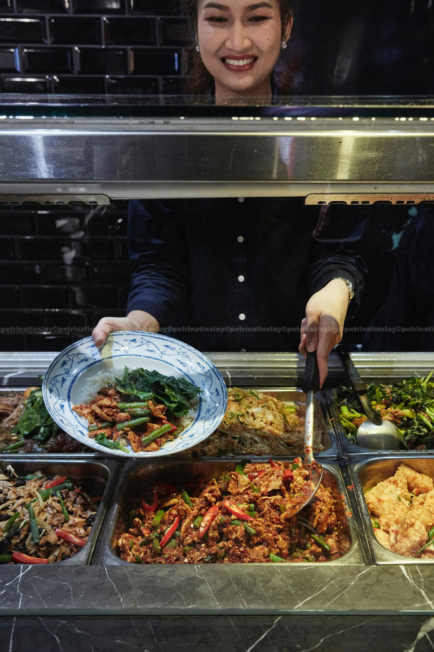 Our hot bar offers 10+ menu per day