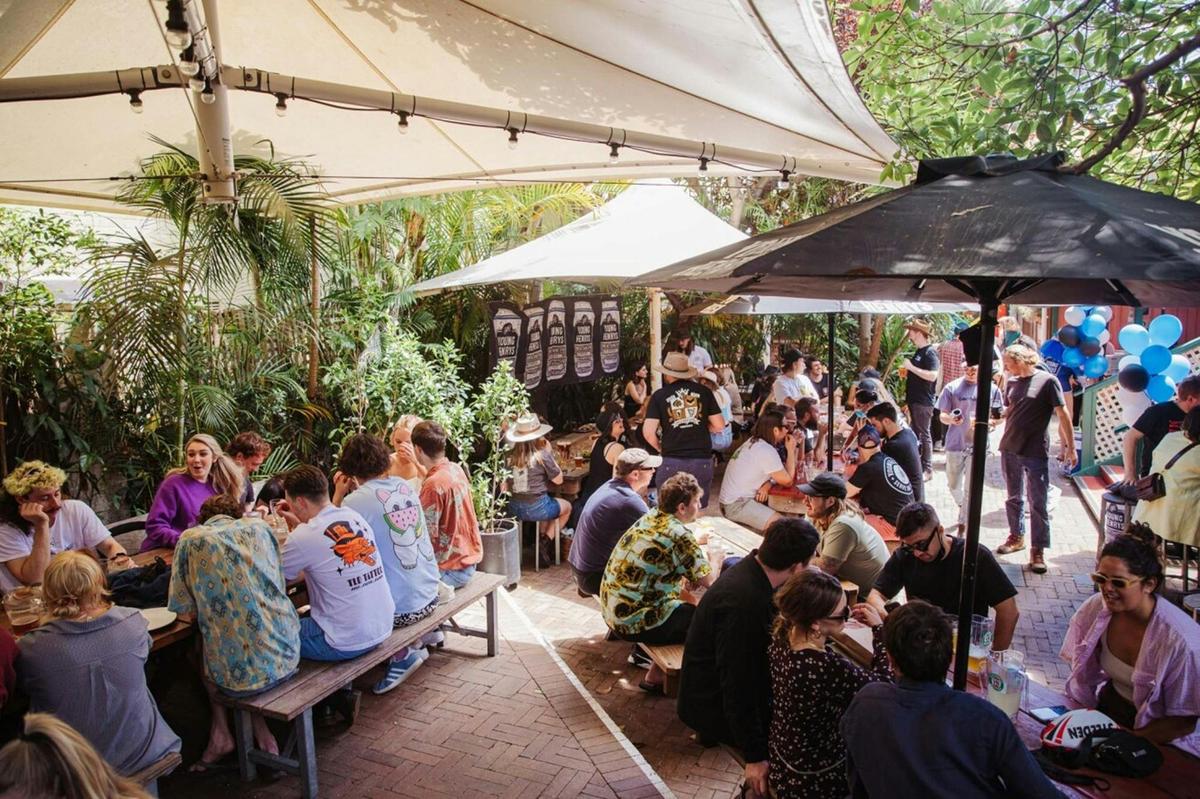 Beer garden
