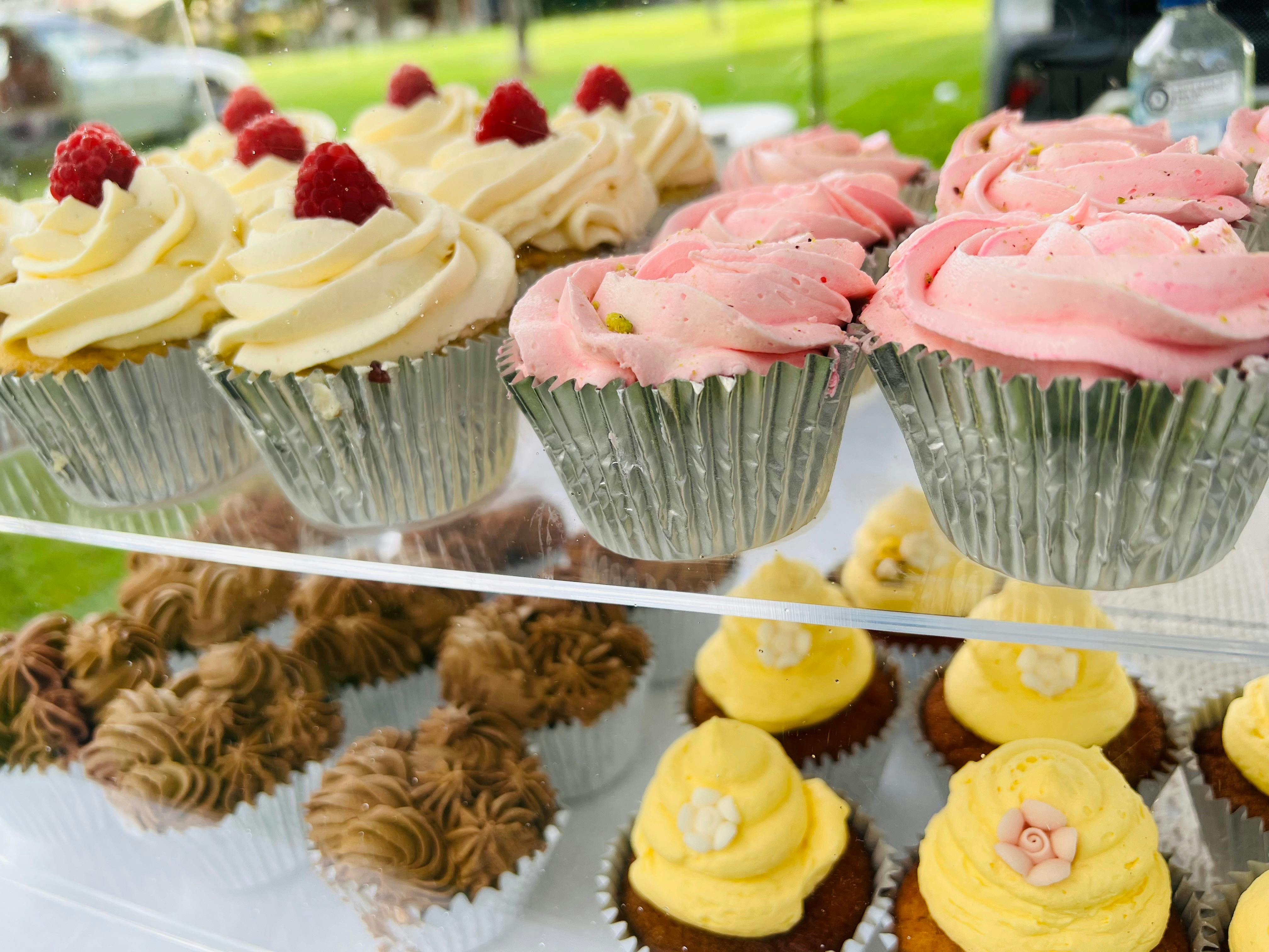 Satisfy your sweet tooth with some fresh cupcakes