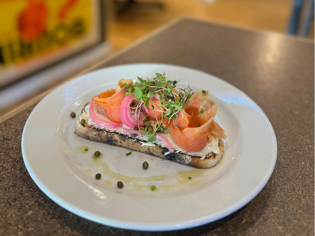 Byng St Cafe breakfast