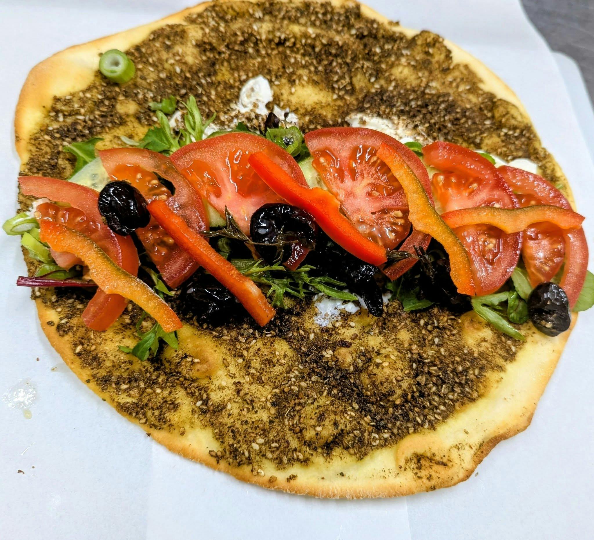 Zaatar w Salad