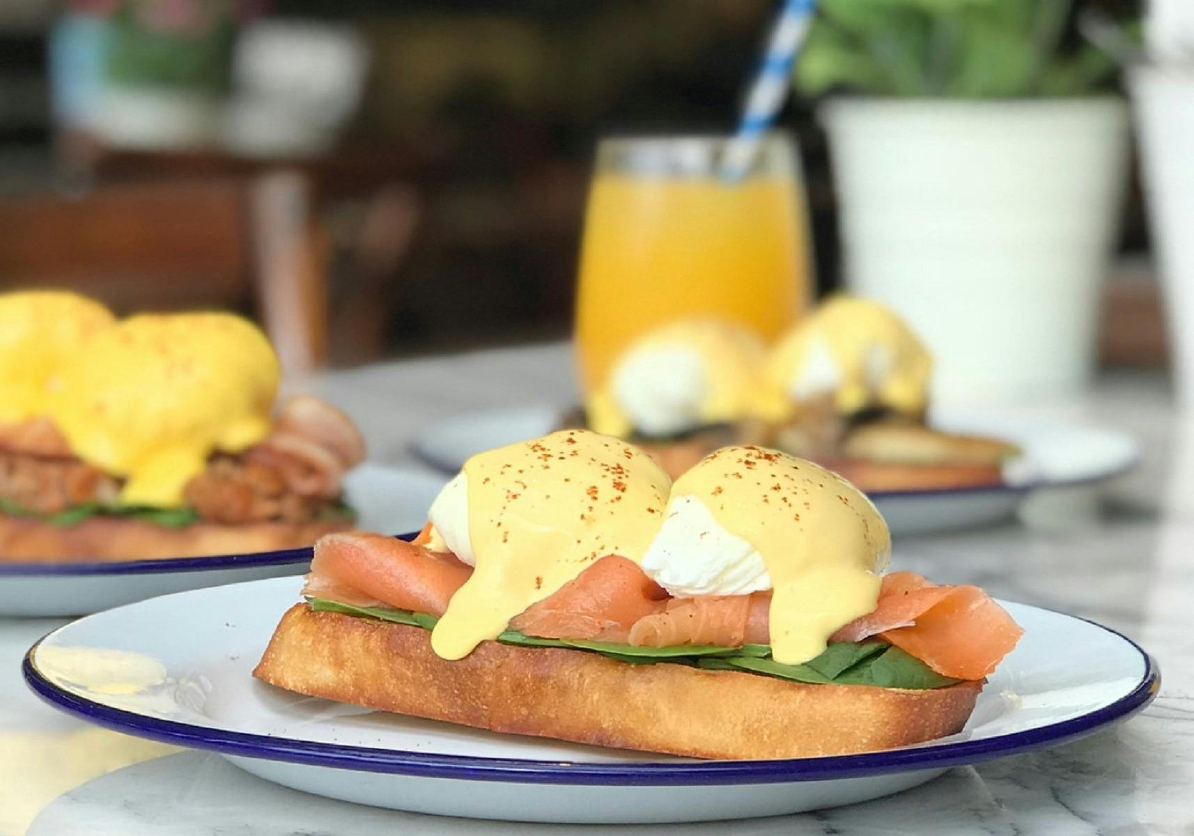 Food on a plate at Coco Cubano Restaurant