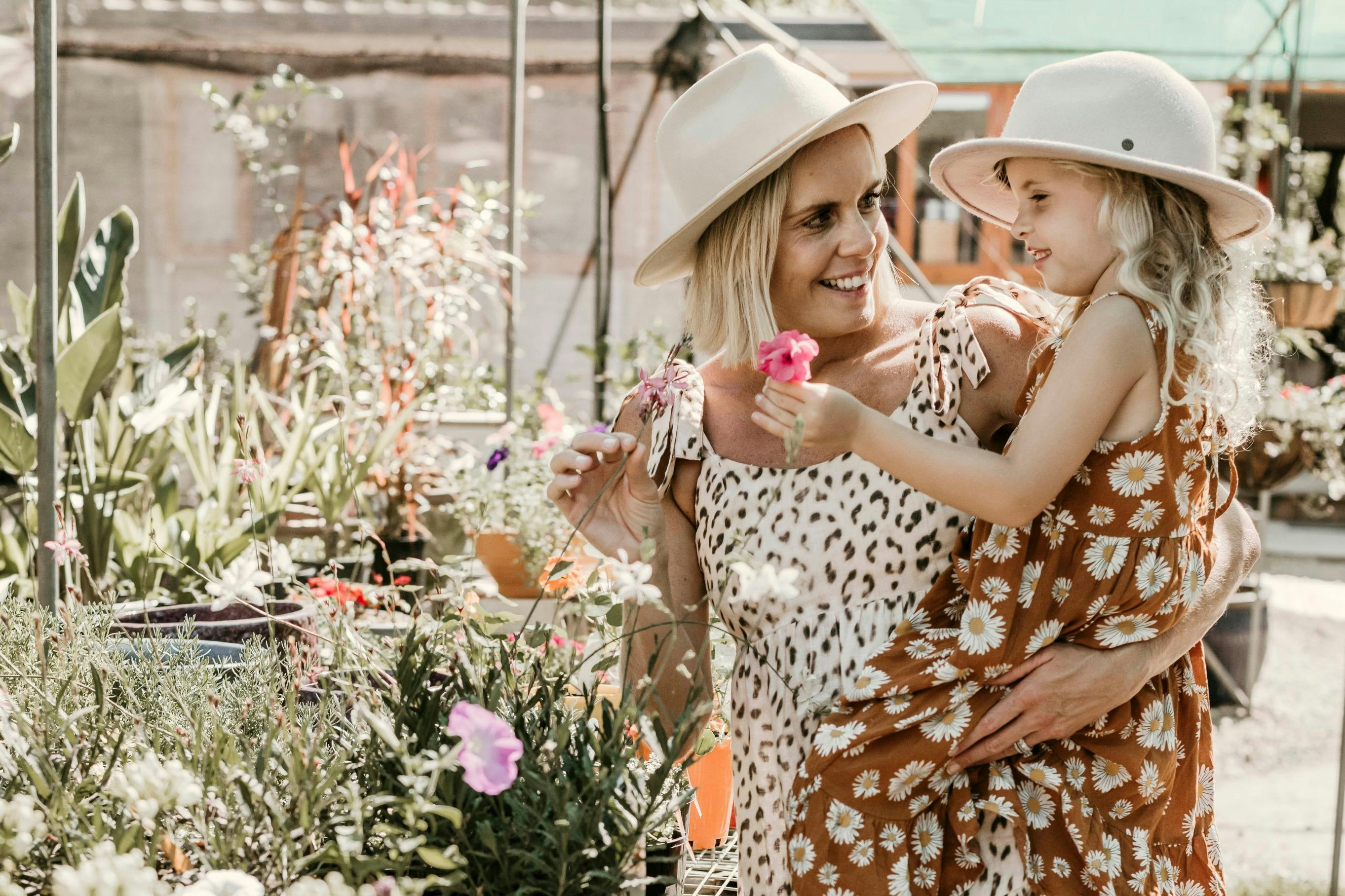 Mum and daughter in nursery