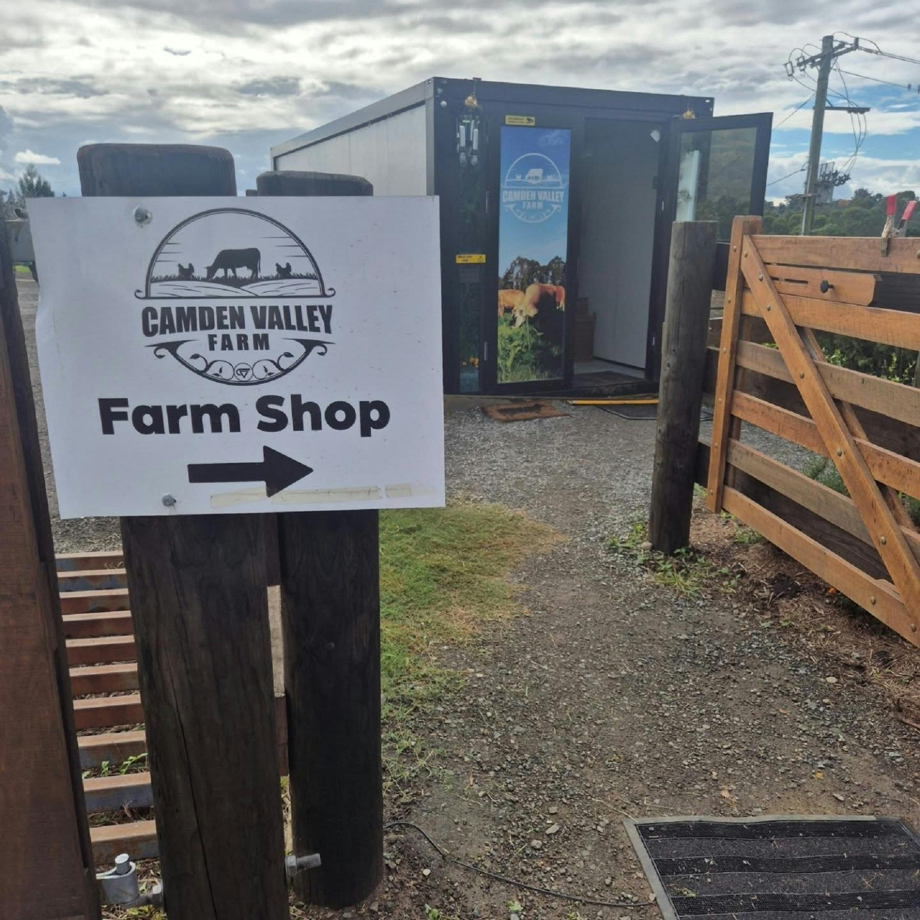 Farm Shop in a shipping container