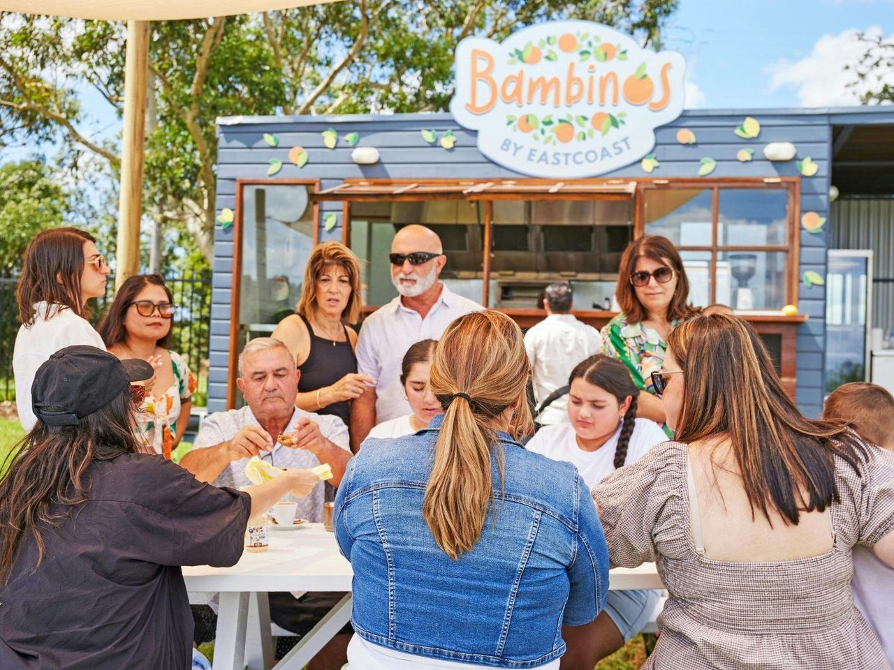 A Family Get Together at Bambinos Cafe